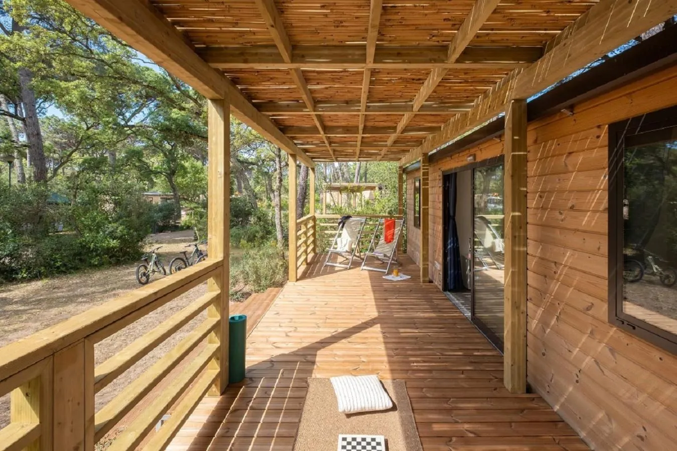 Patio in PuntAla Camp & Resort