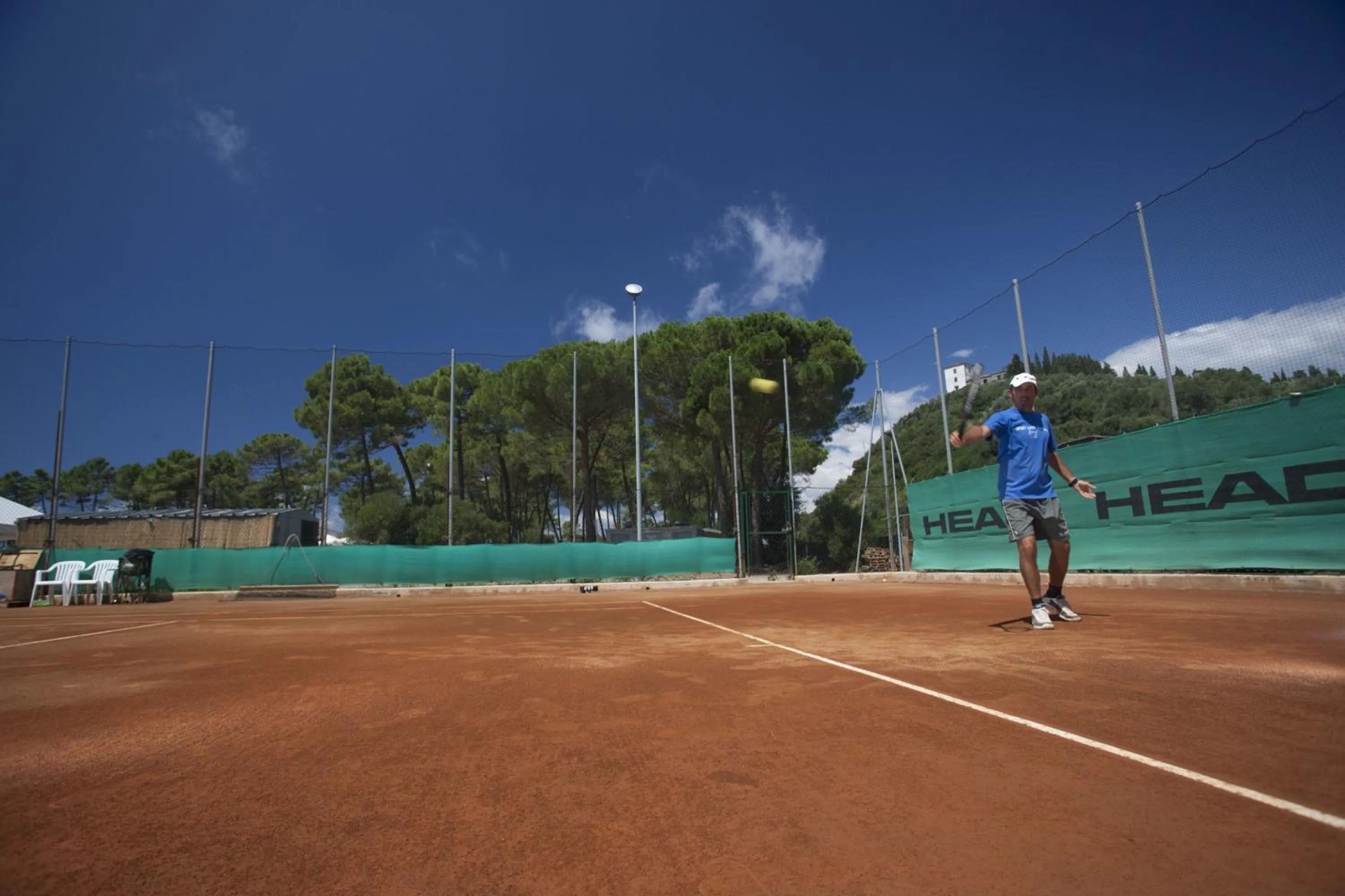Tennis court in PuntAla Camp & Resort