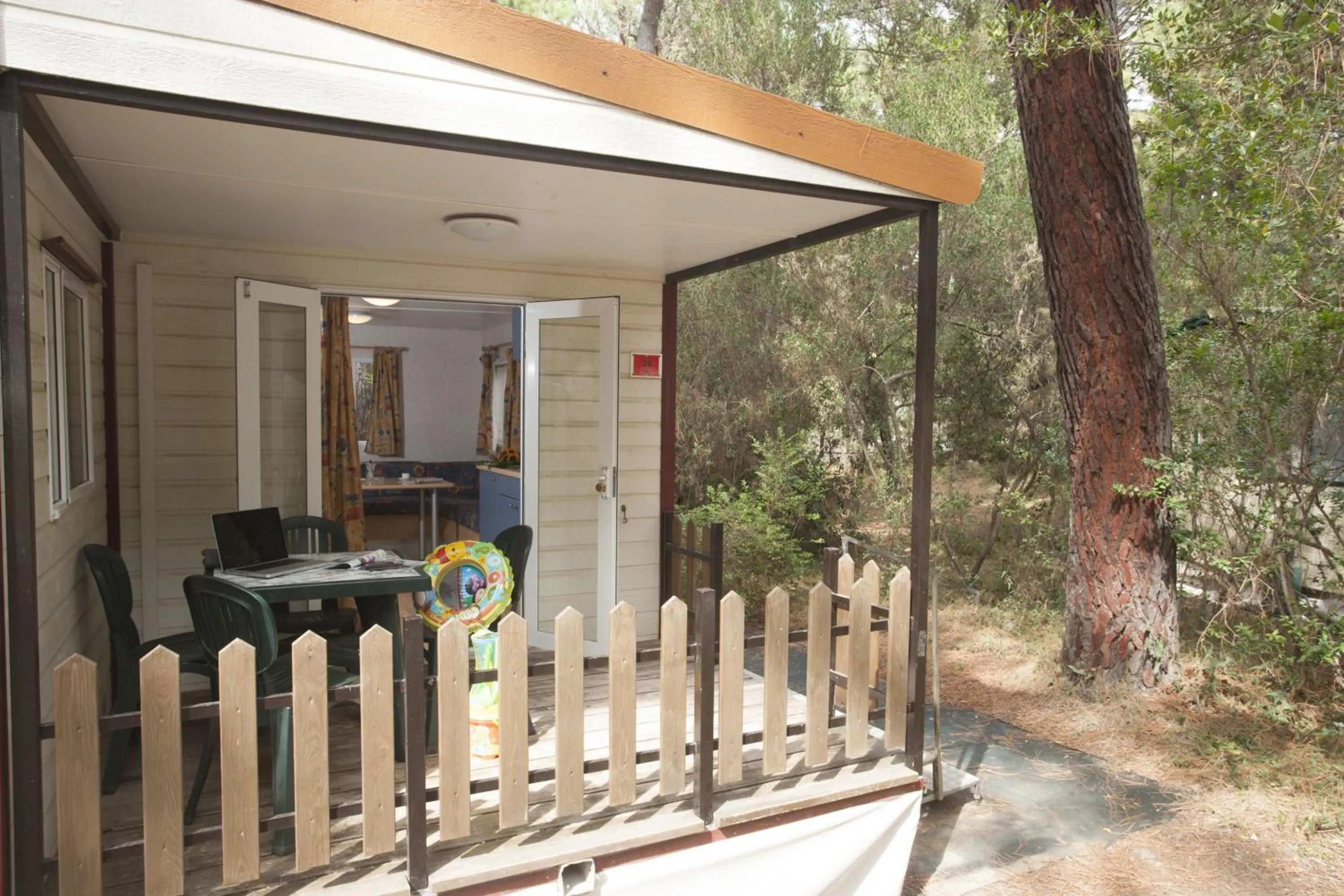 Patio in PuntAla Camp & Resort