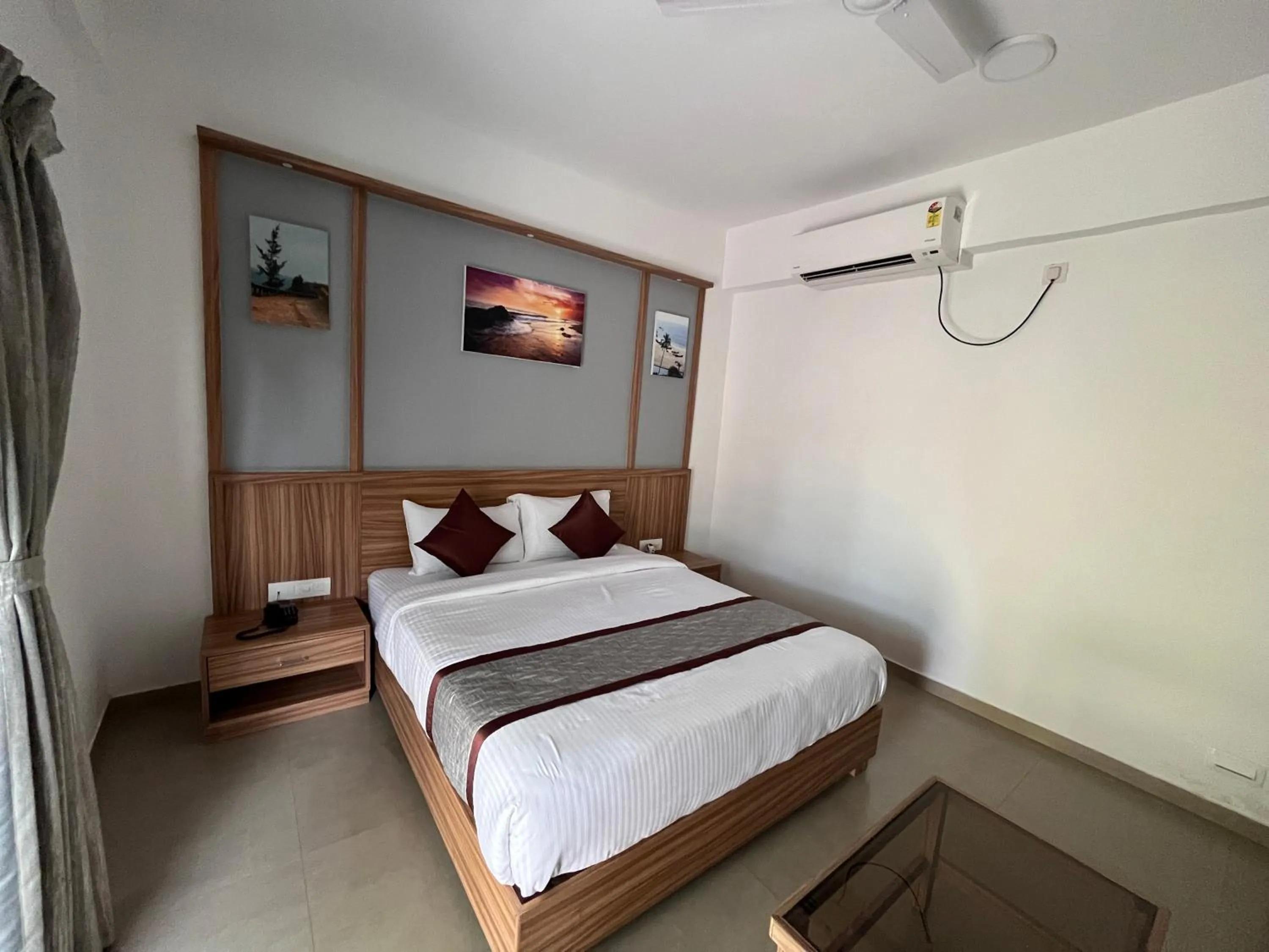 Bed in Hotel Suryaprabha- Near Diveagar Beach
