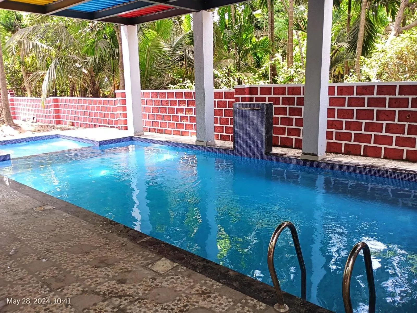 Swimming pool in Hotel Suryaprabha- Near Diveagar Beach