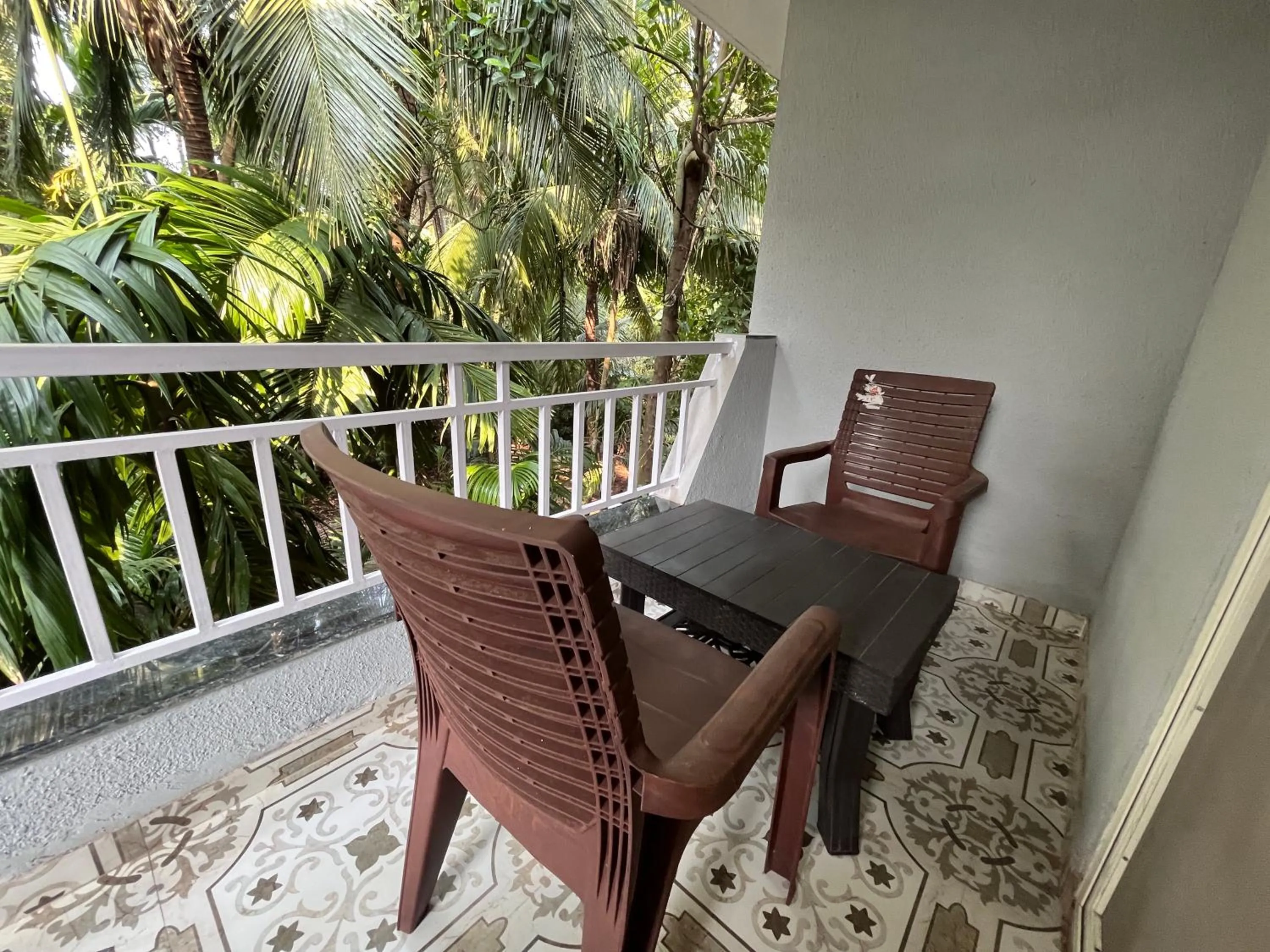Balcony/Terrace in Hotel Suryaprabha- Near Diveagar Beach