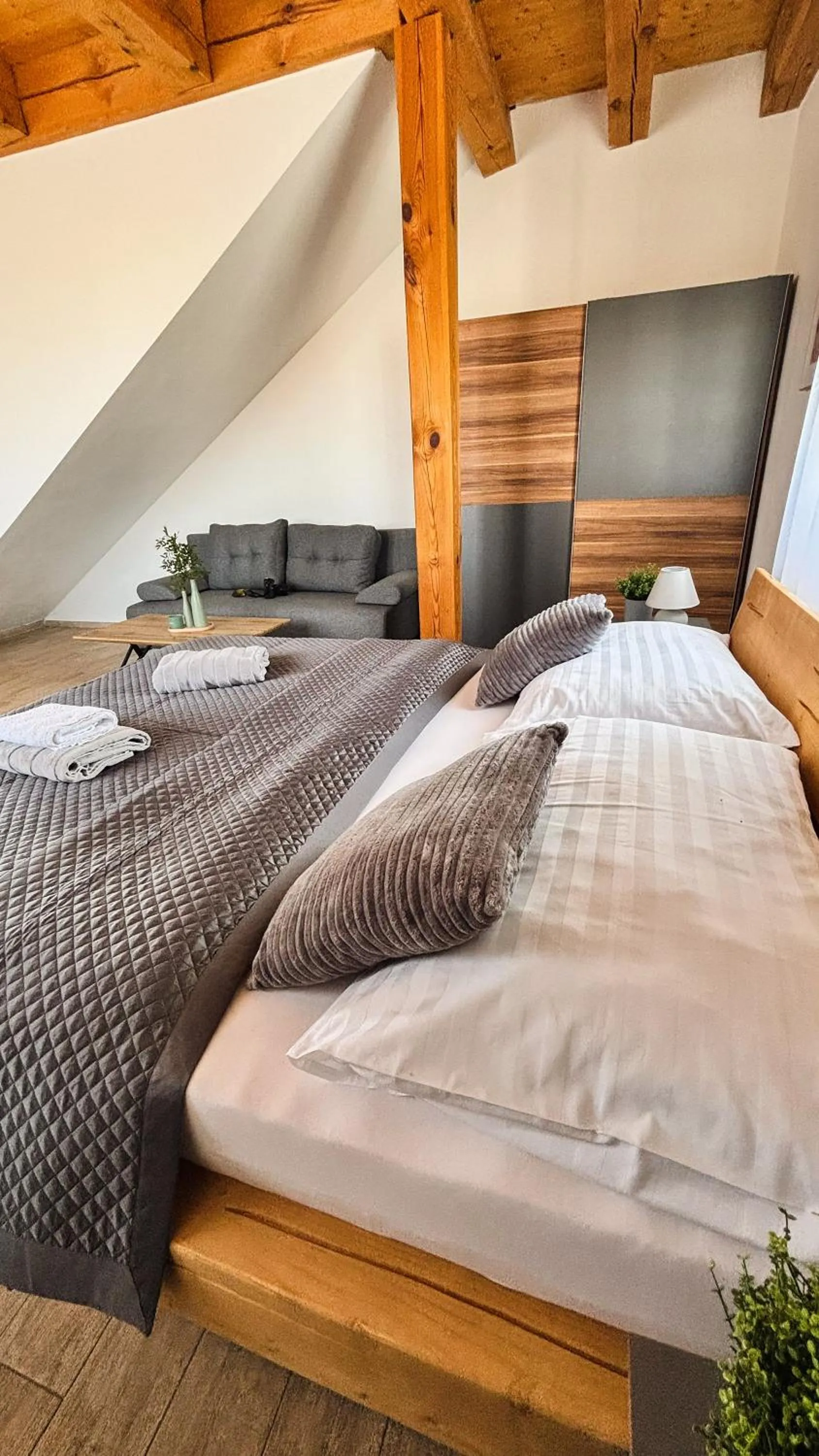 Bed in Wellness hotel & minipivovar Kněžínek