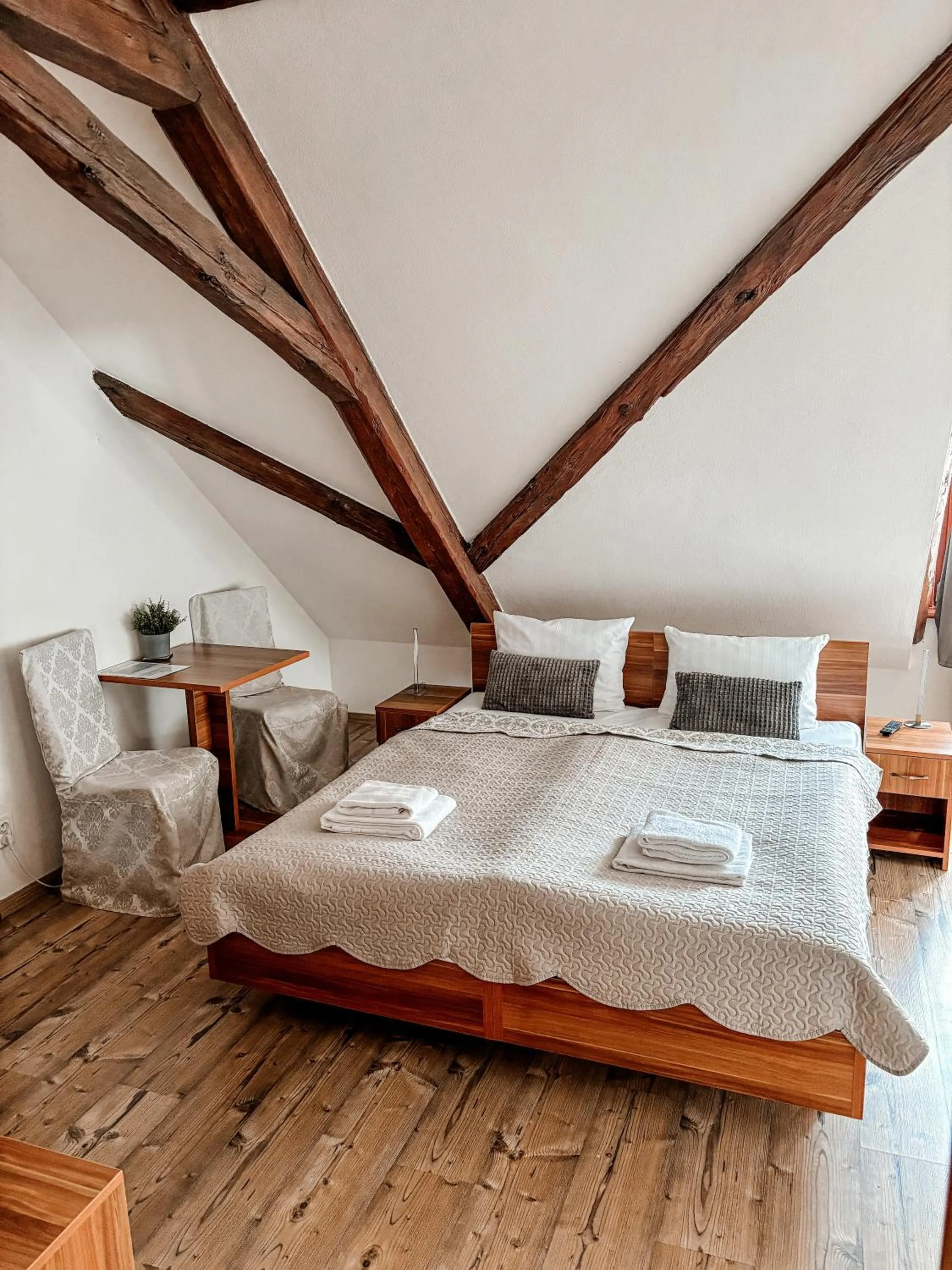 Bed in Wellness hotel & minipivovar Kněžínek