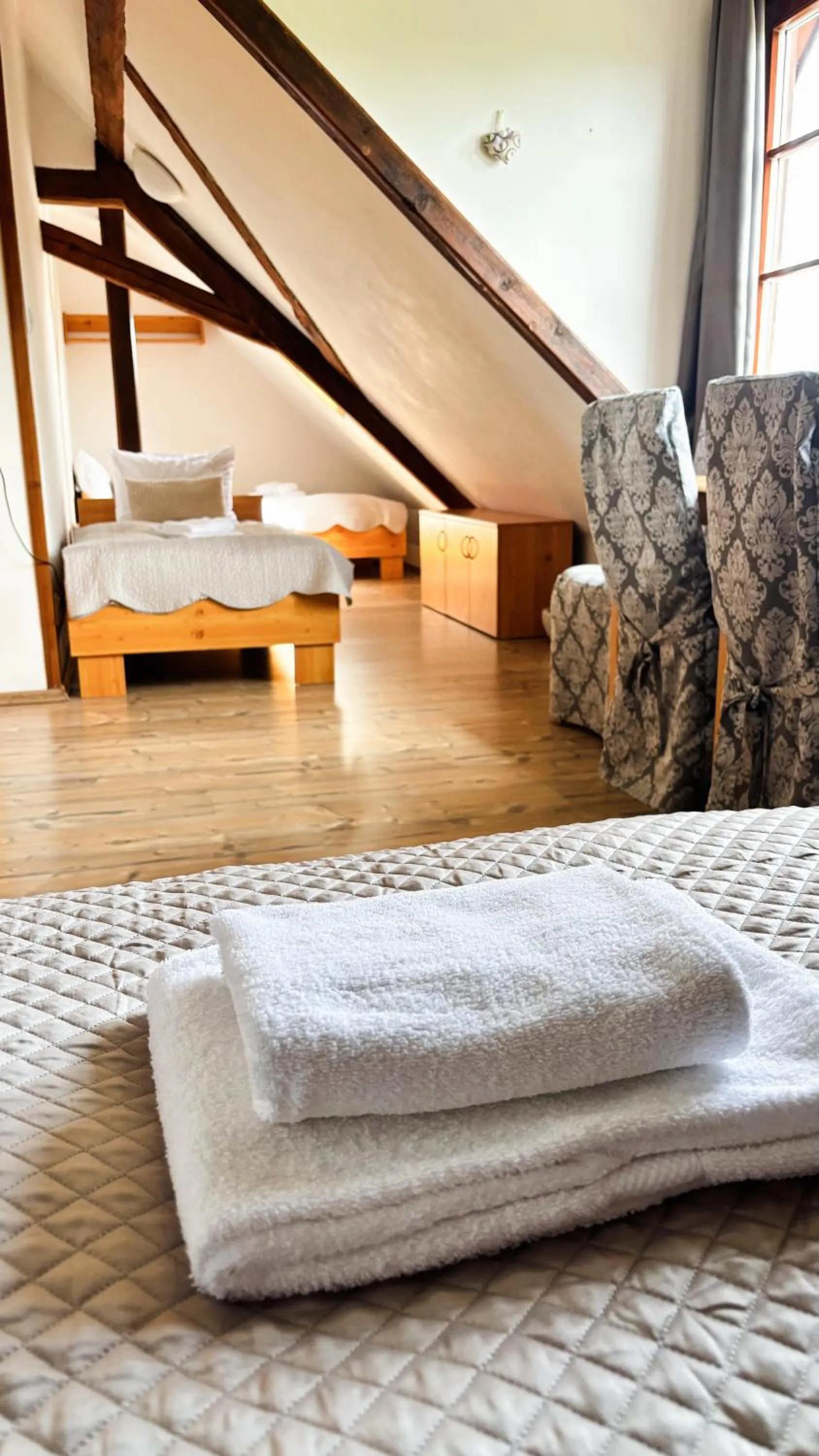 Bed in Wellness hotel & minipivovar Kněžínek