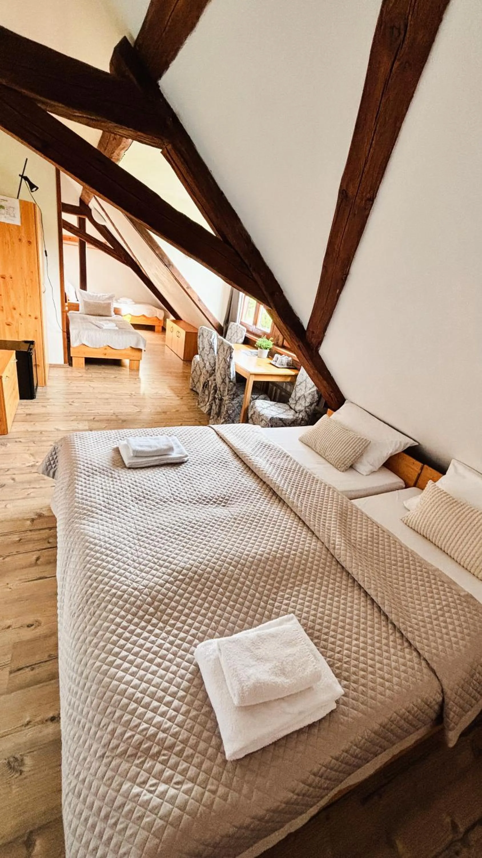 Bed in Wellness hotel & minipivovar Kněžínek