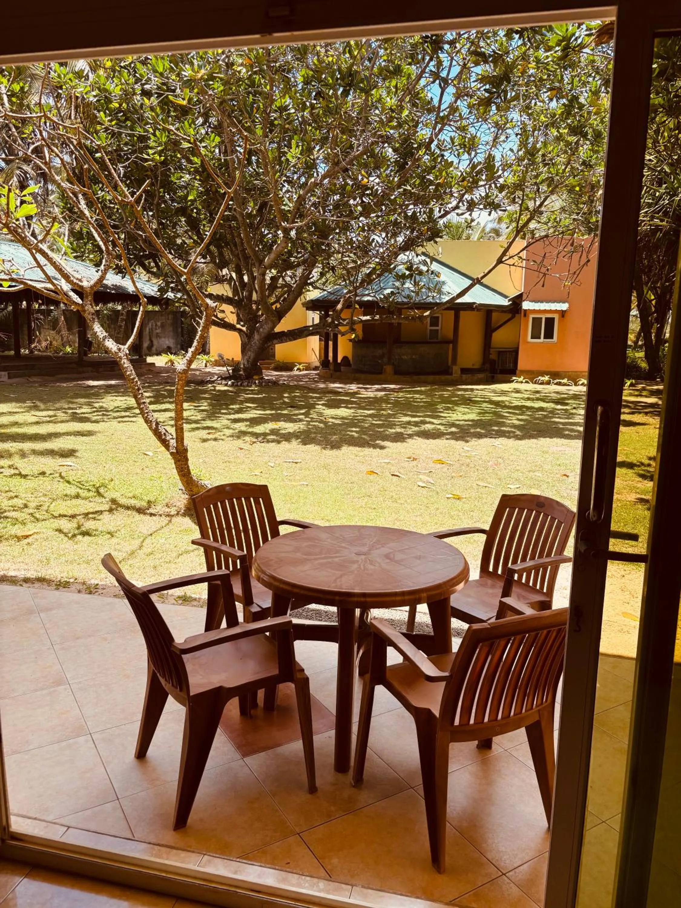 Balcony/Terrace in Raja Beach Hotel
