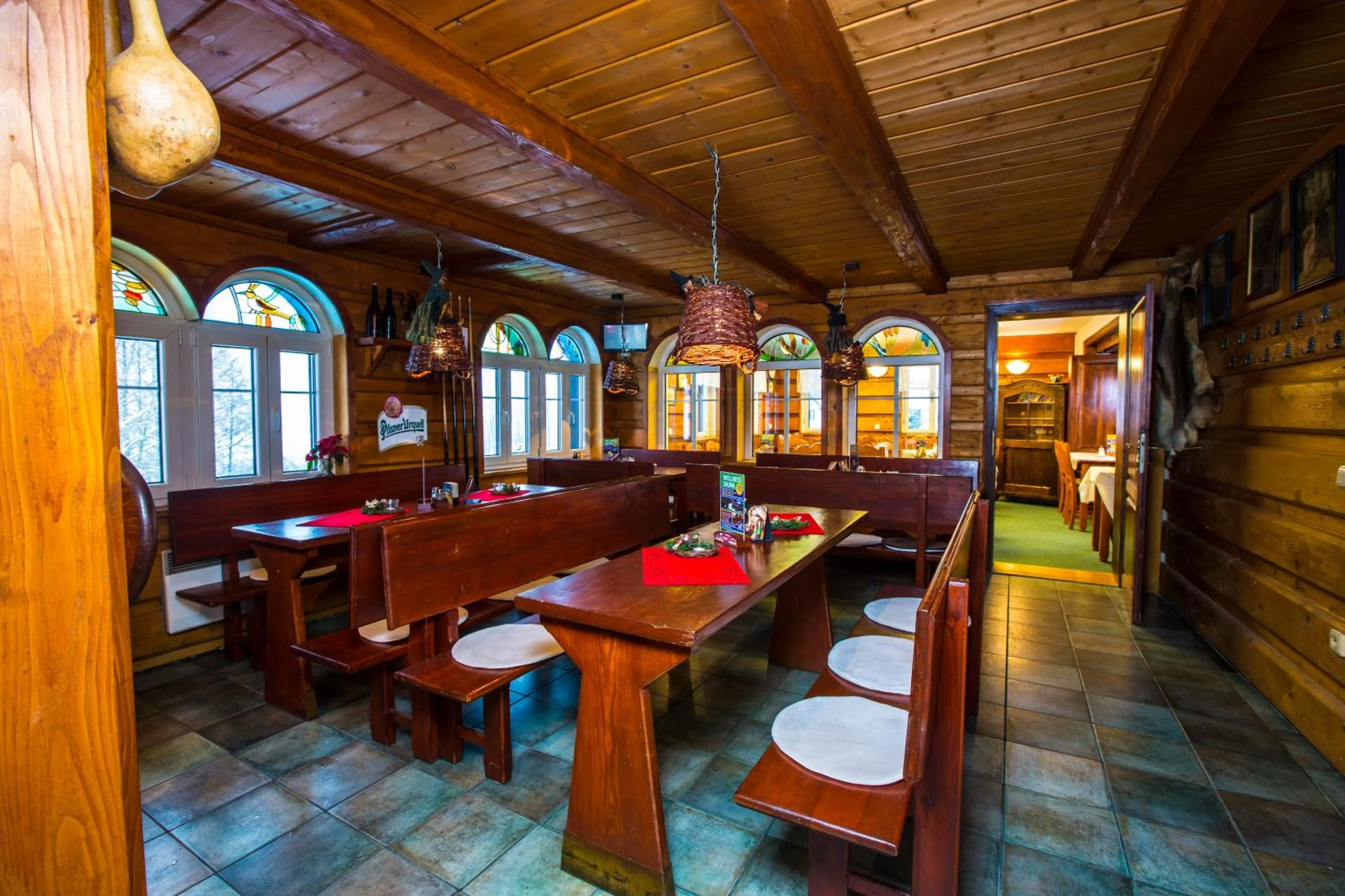 Lounge or bar in Chata Pod lipami