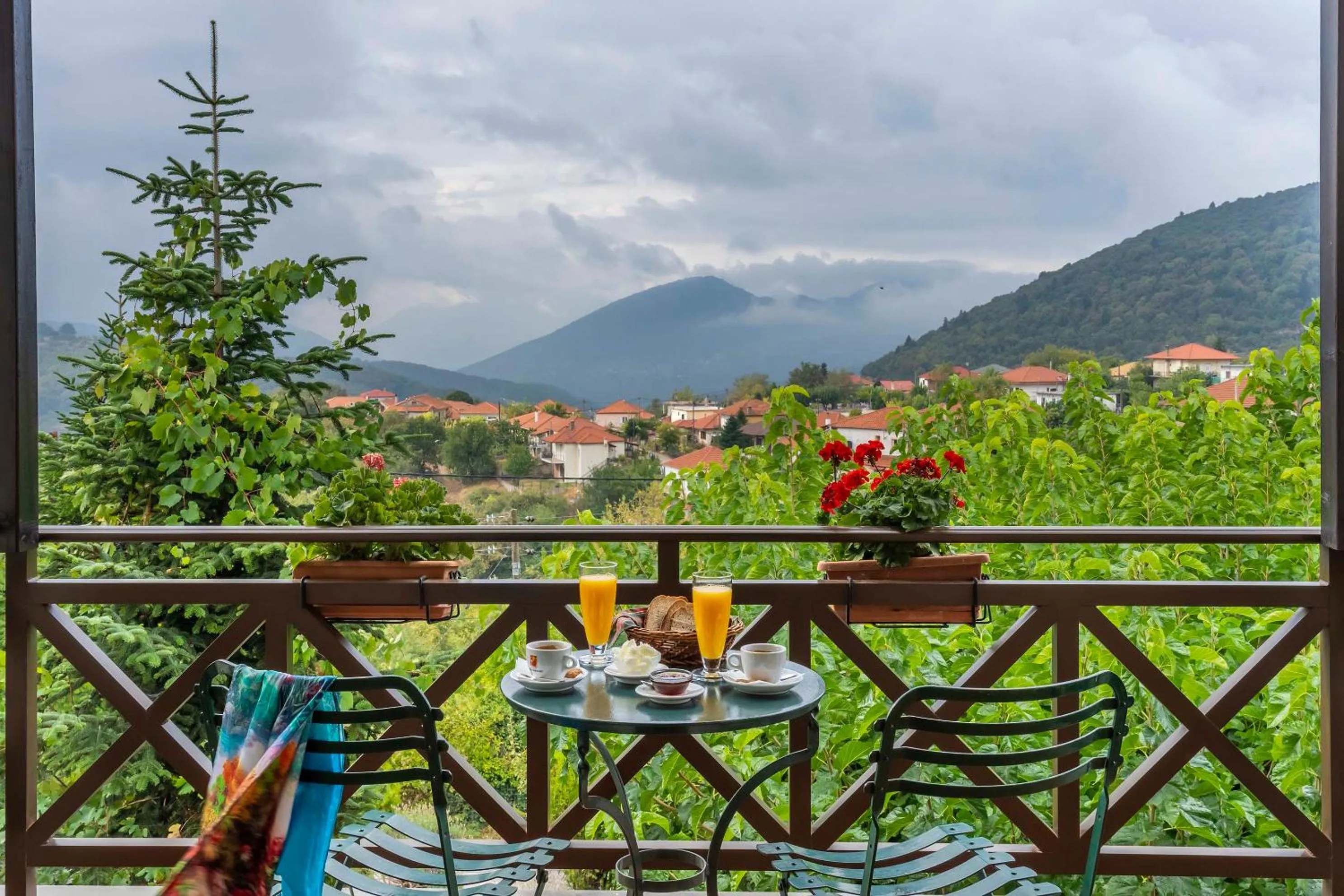 Balcony/Terrace in Hotel Makkas