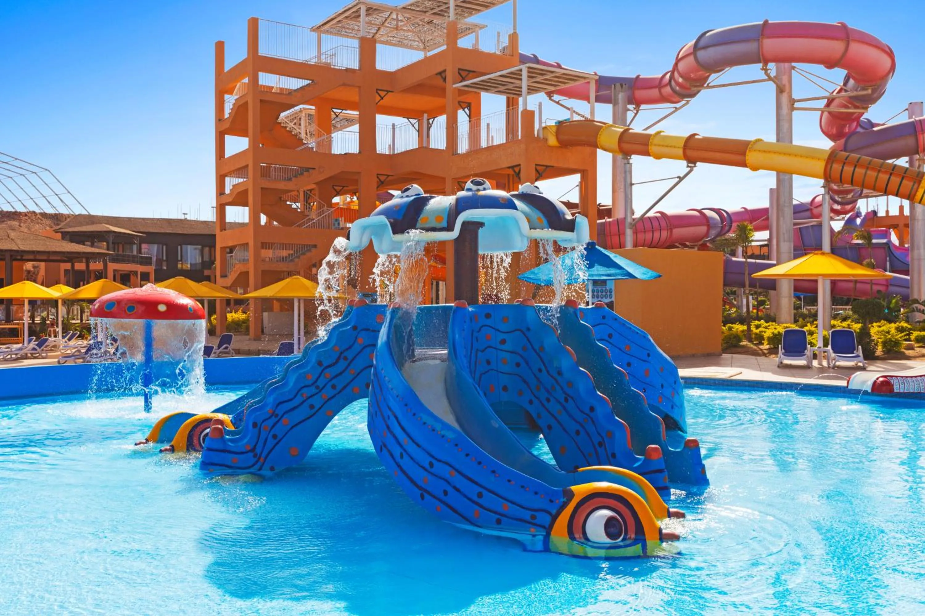 Aqua park in Pickalbatros Vita Resort - Portofino Marsa Alam