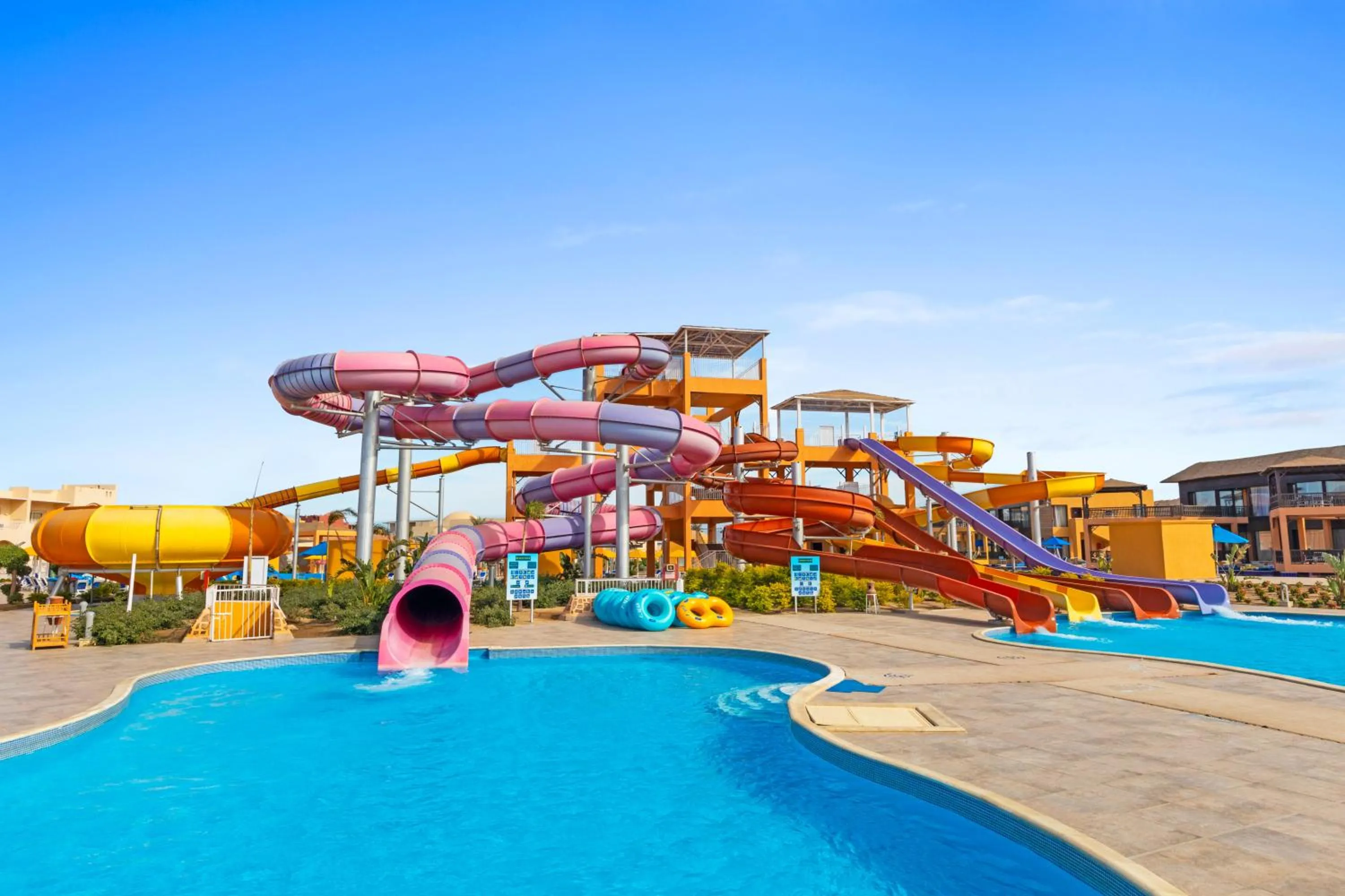 Aqua park in Pickalbatros Vita Resort - Portofino Marsa Alam