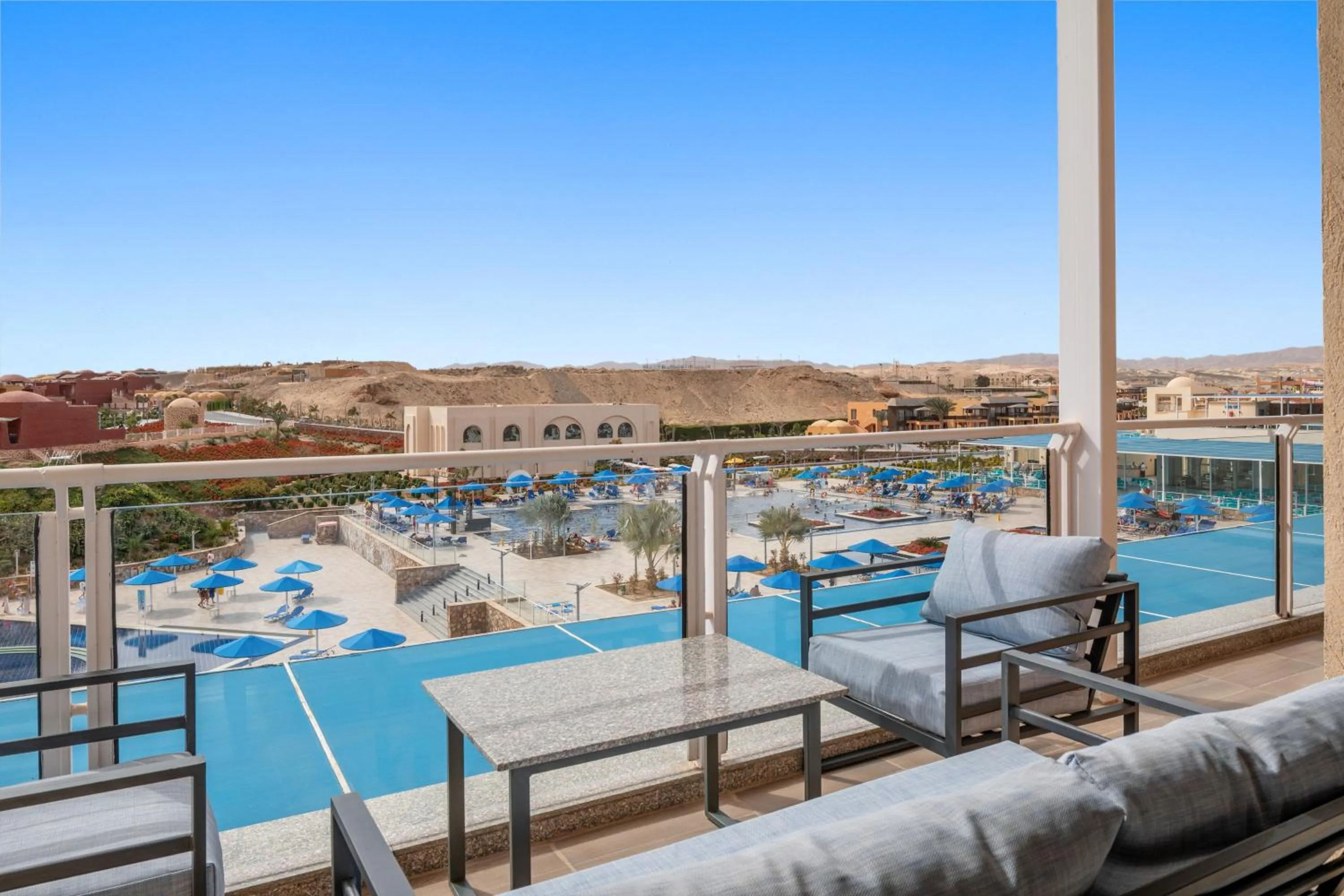 Balcony/Terrace in Pickalbatros Vita Resort - Portofino Marsa Alam