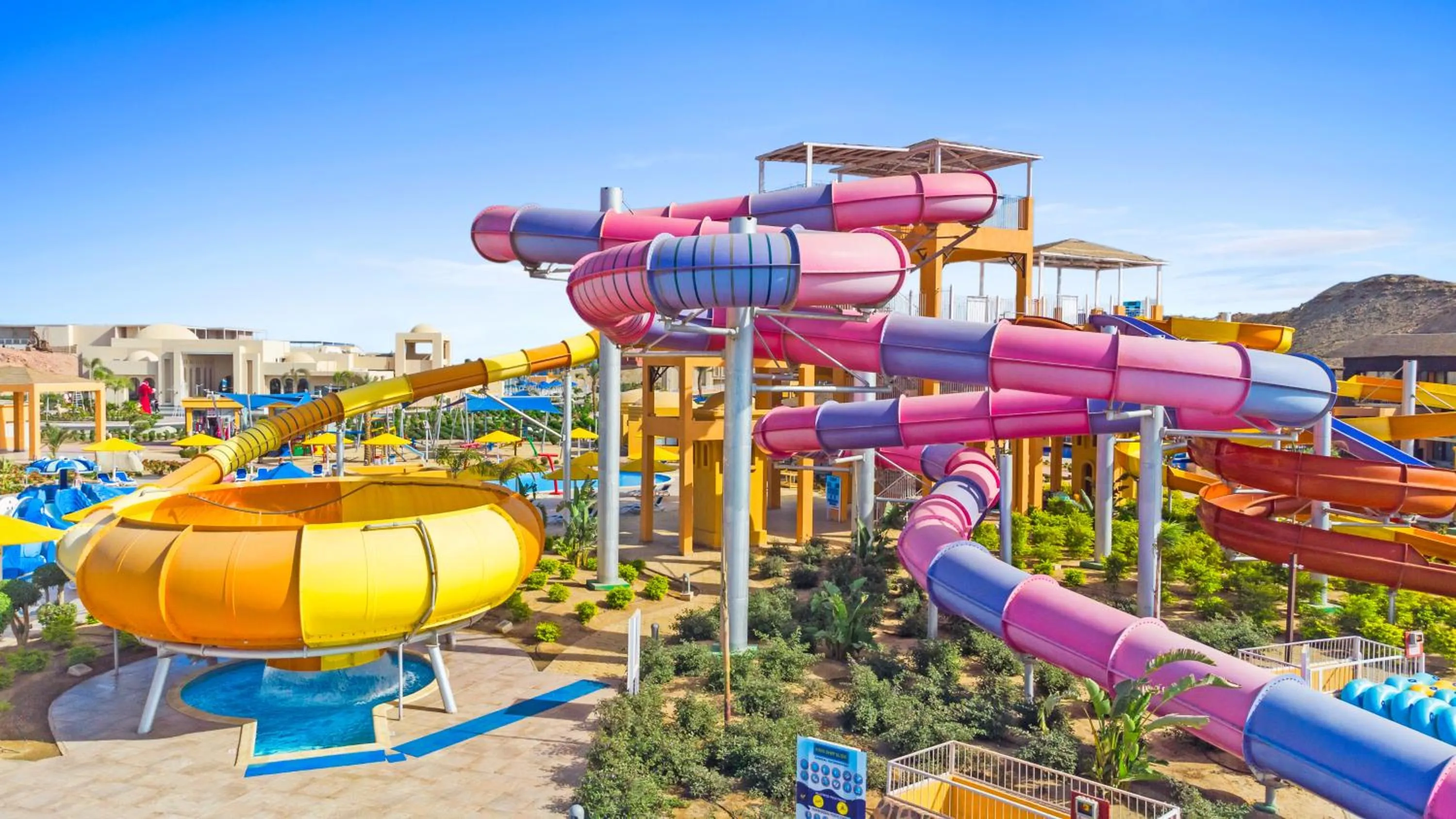 Aqua park in Pickalbatros Vita Resort - Portofino Marsa Alam