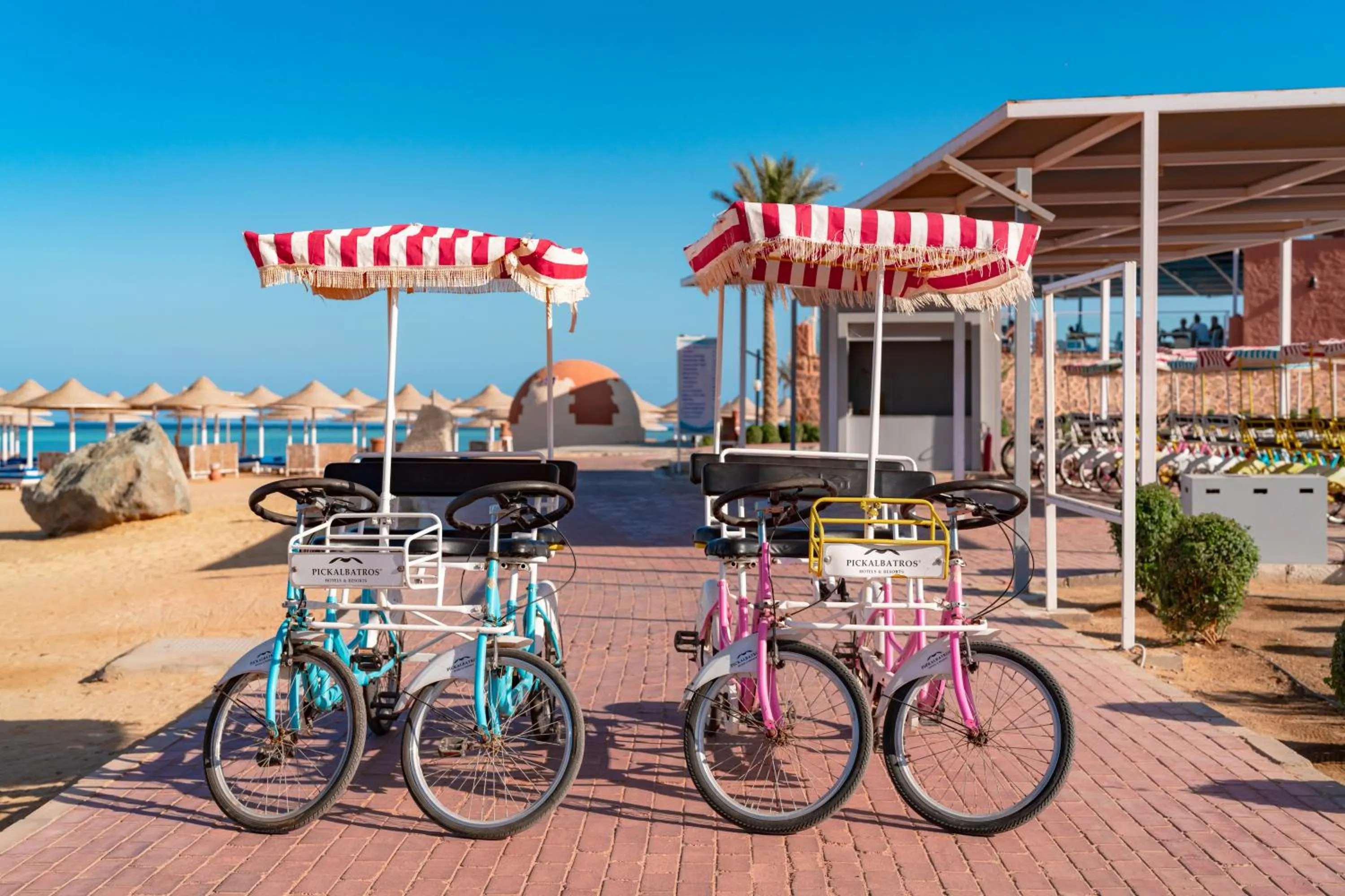 Cycling in Pickalbatros Vita Resort - Portofino Marsa Alam