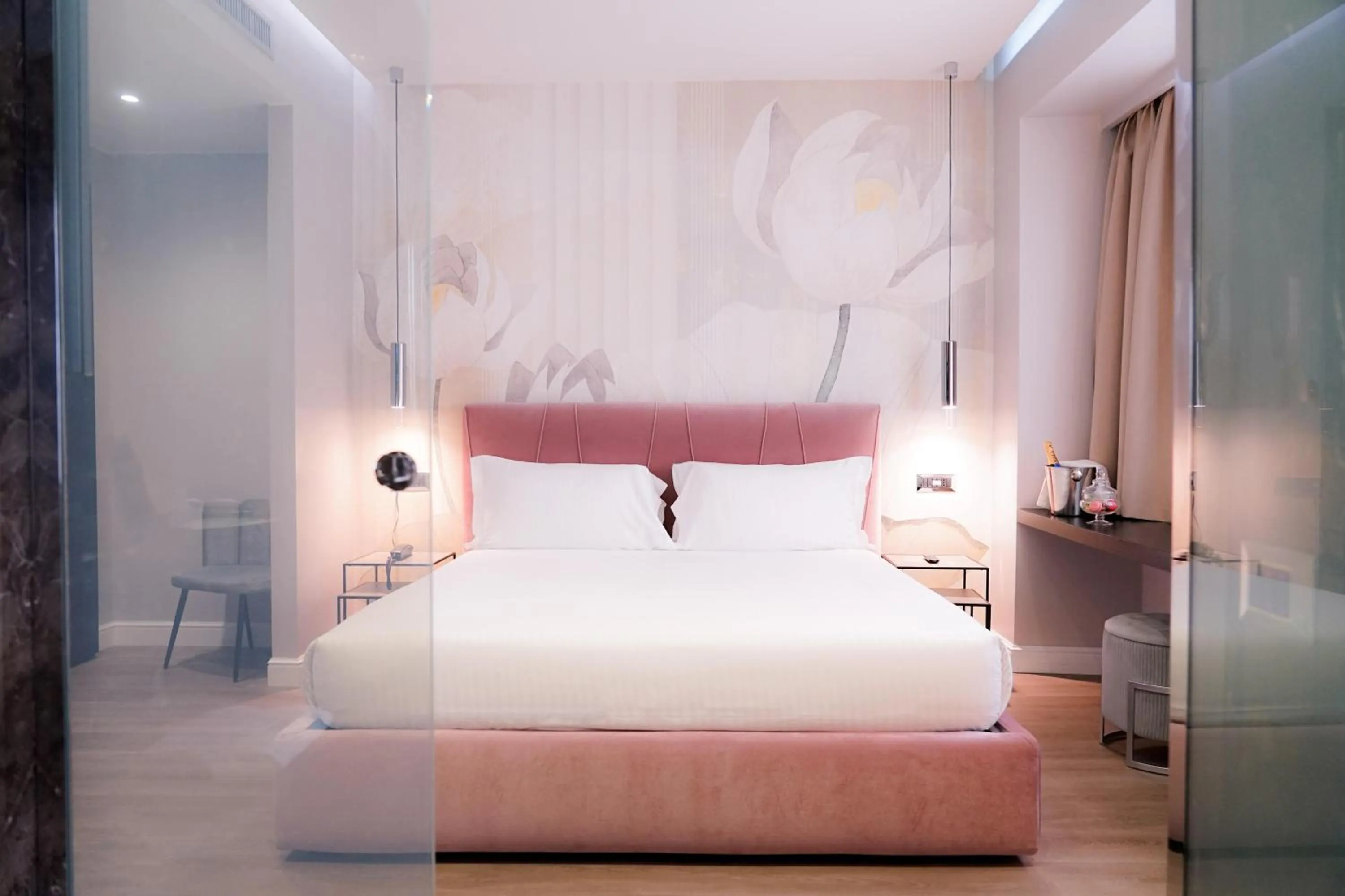 Bed in The Unique Hotel