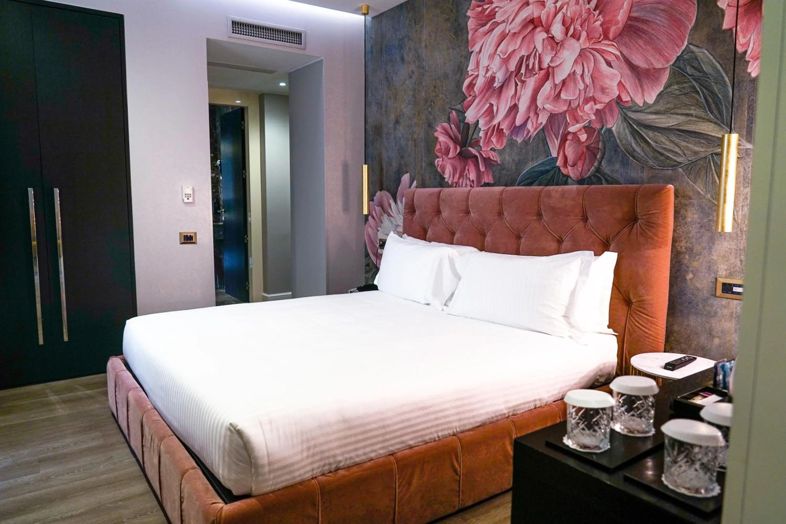 Bed in The Unique Hotel