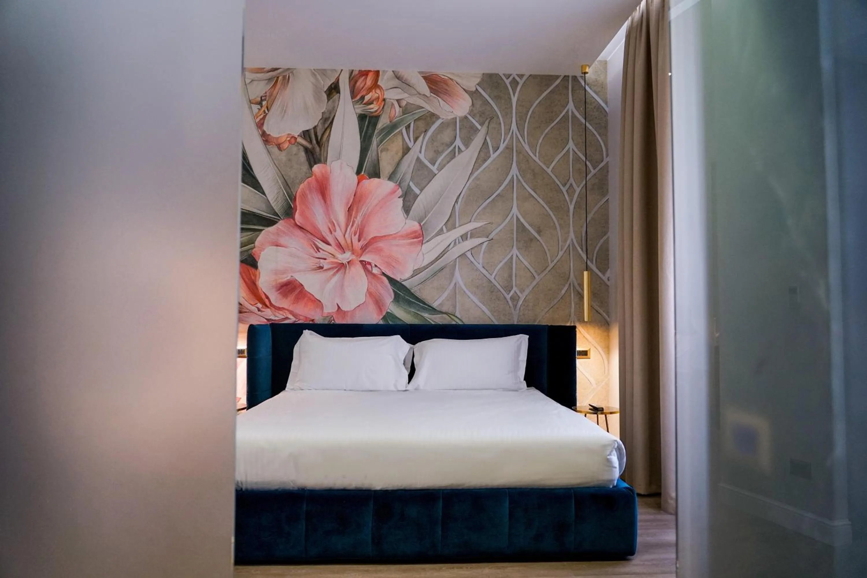 Bed in The Unique Hotel