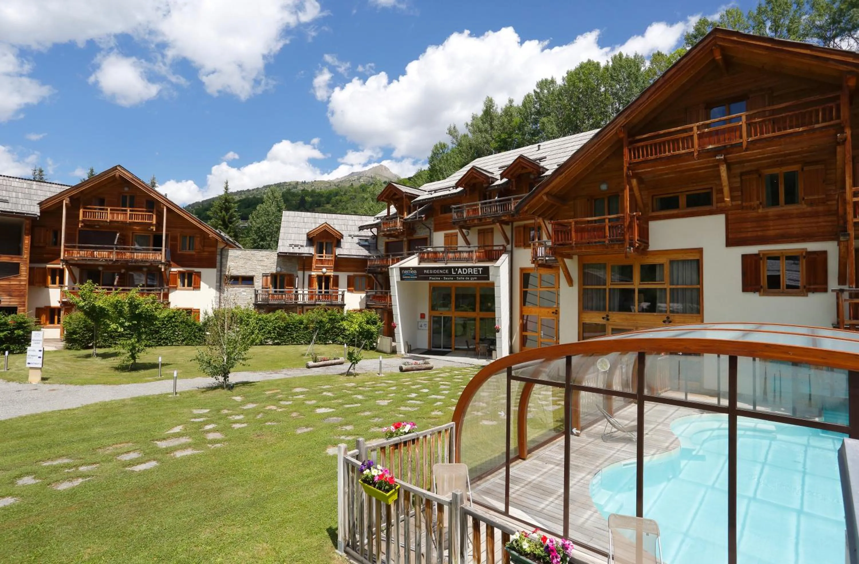 Garden in Résidence Néméa L'Adret