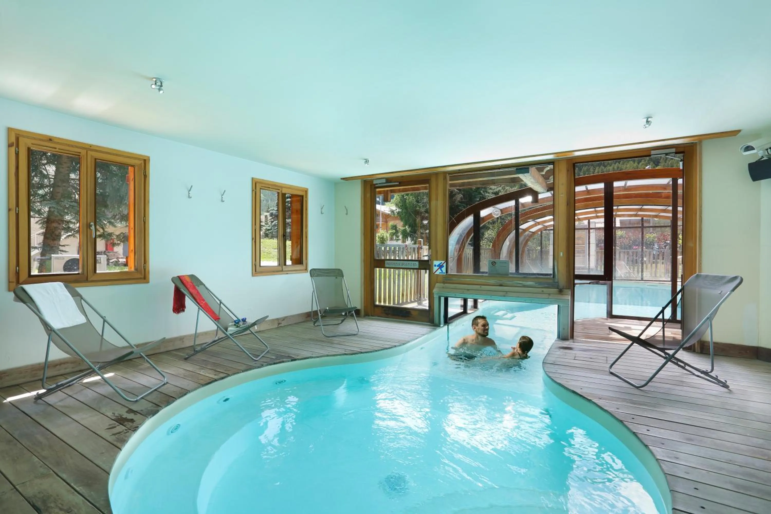 Swimming pool in Résidence Néméa L'Adret