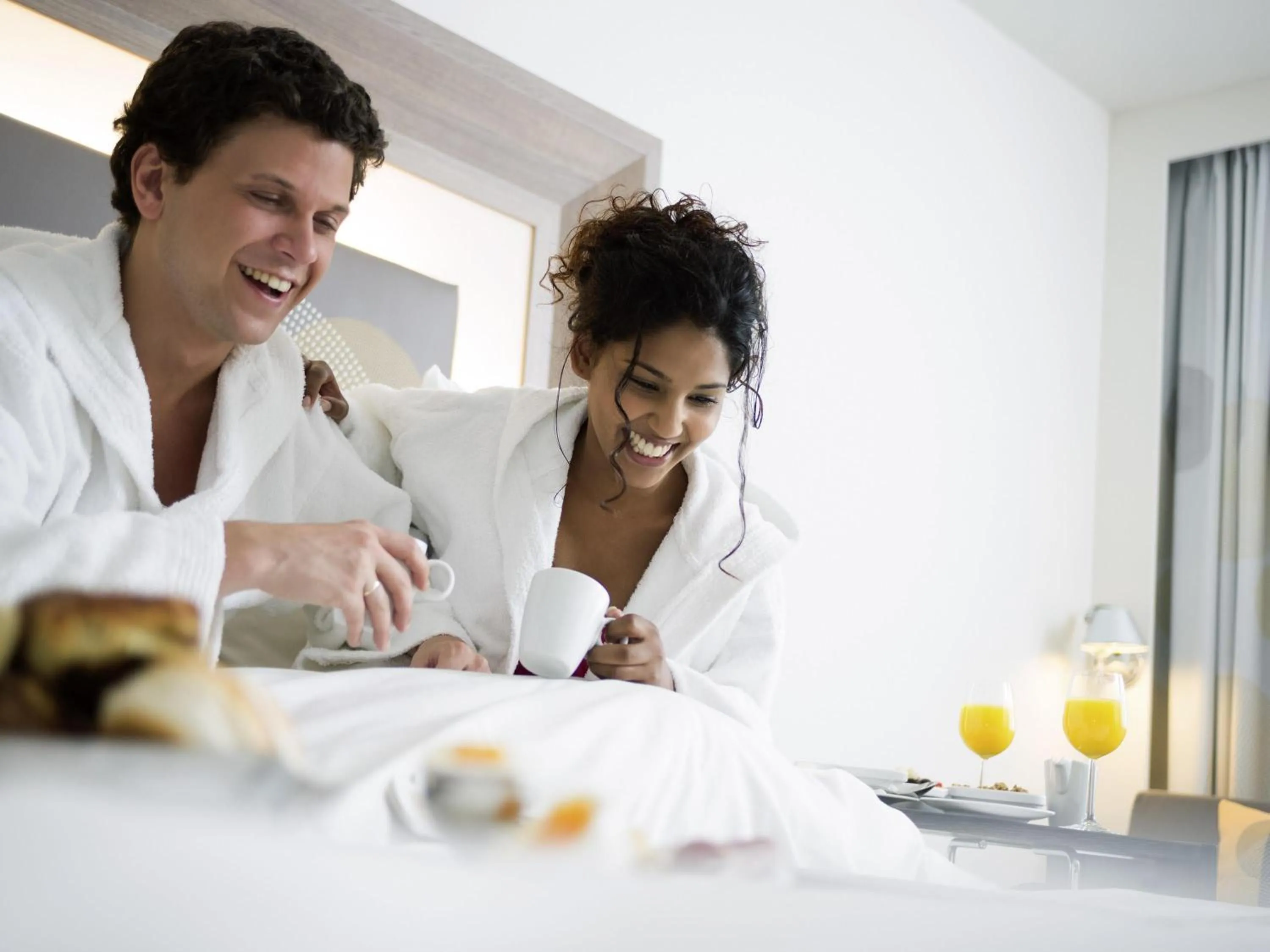 Bedroom in Novotel Coventry