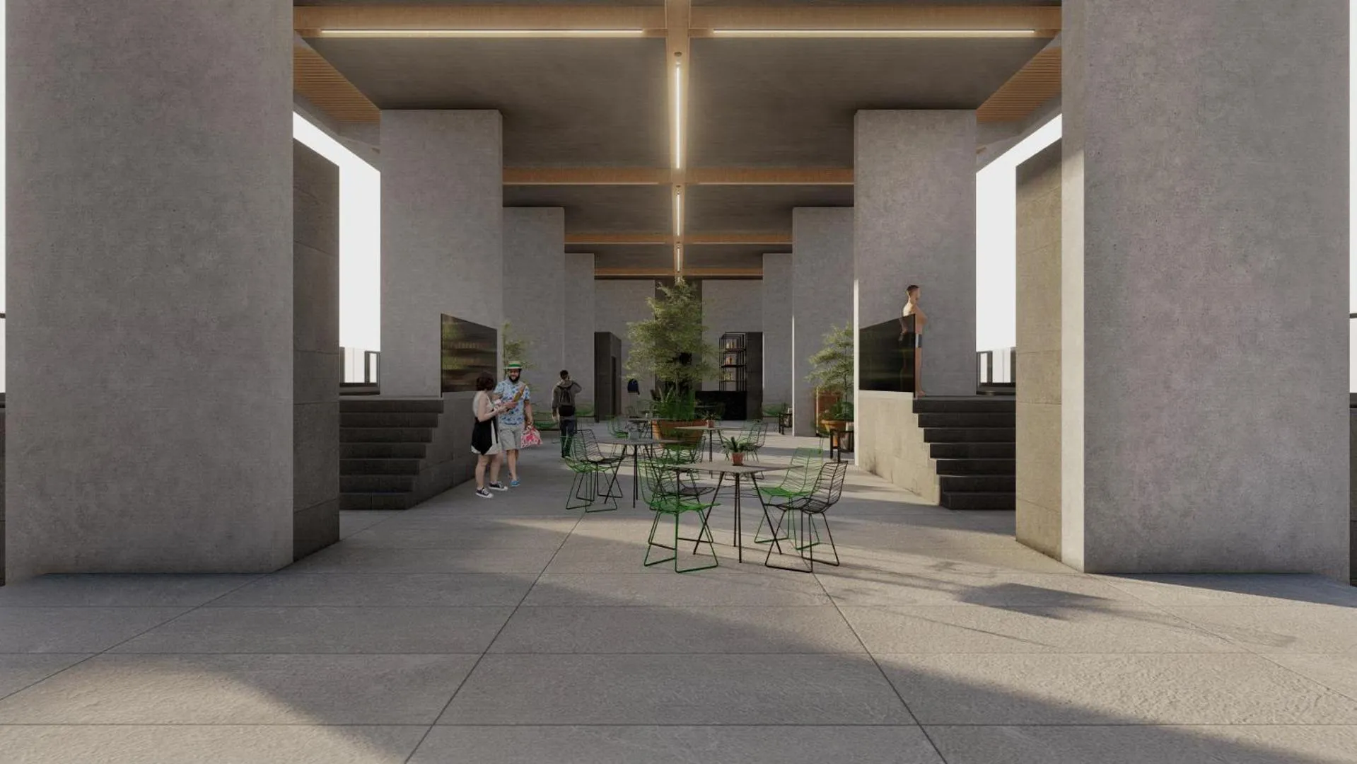 Property building in Galeria Plaza Leon