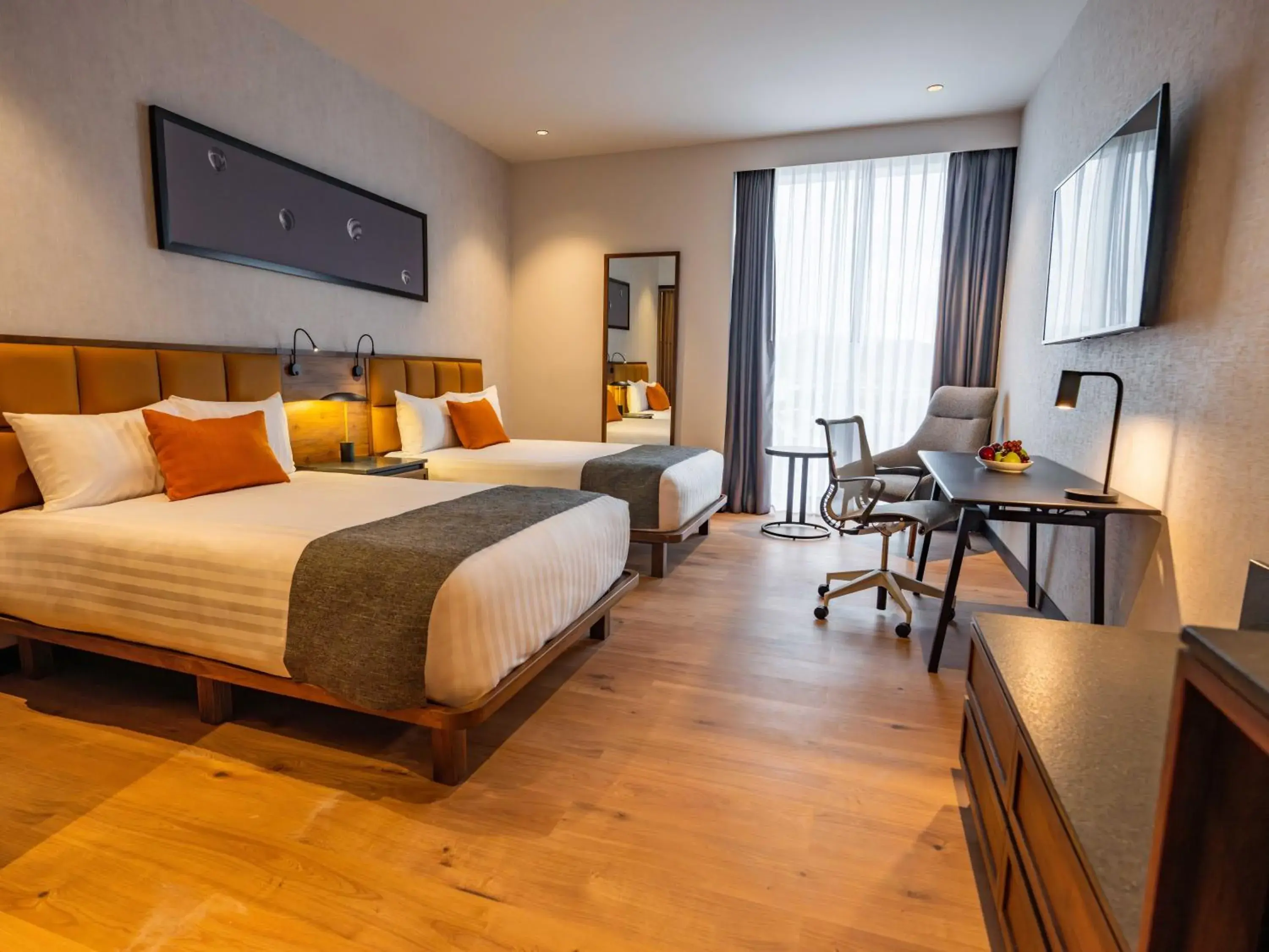 Bedroom, Bed in Galeria Plaza Leon Bedroom, Bed in Galeria Plaza Leon