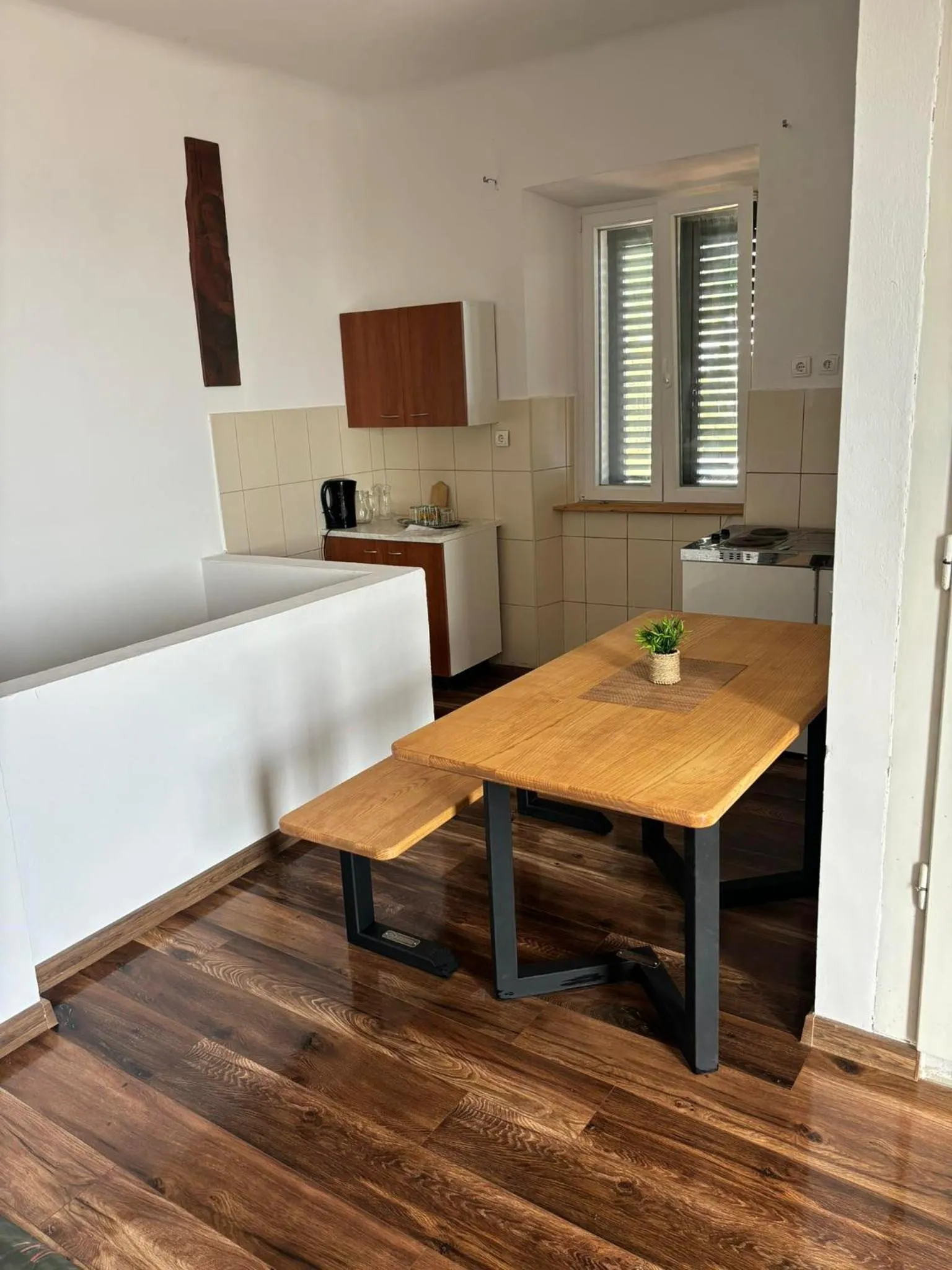 Kitchen or kitchenette in Villa Šoti