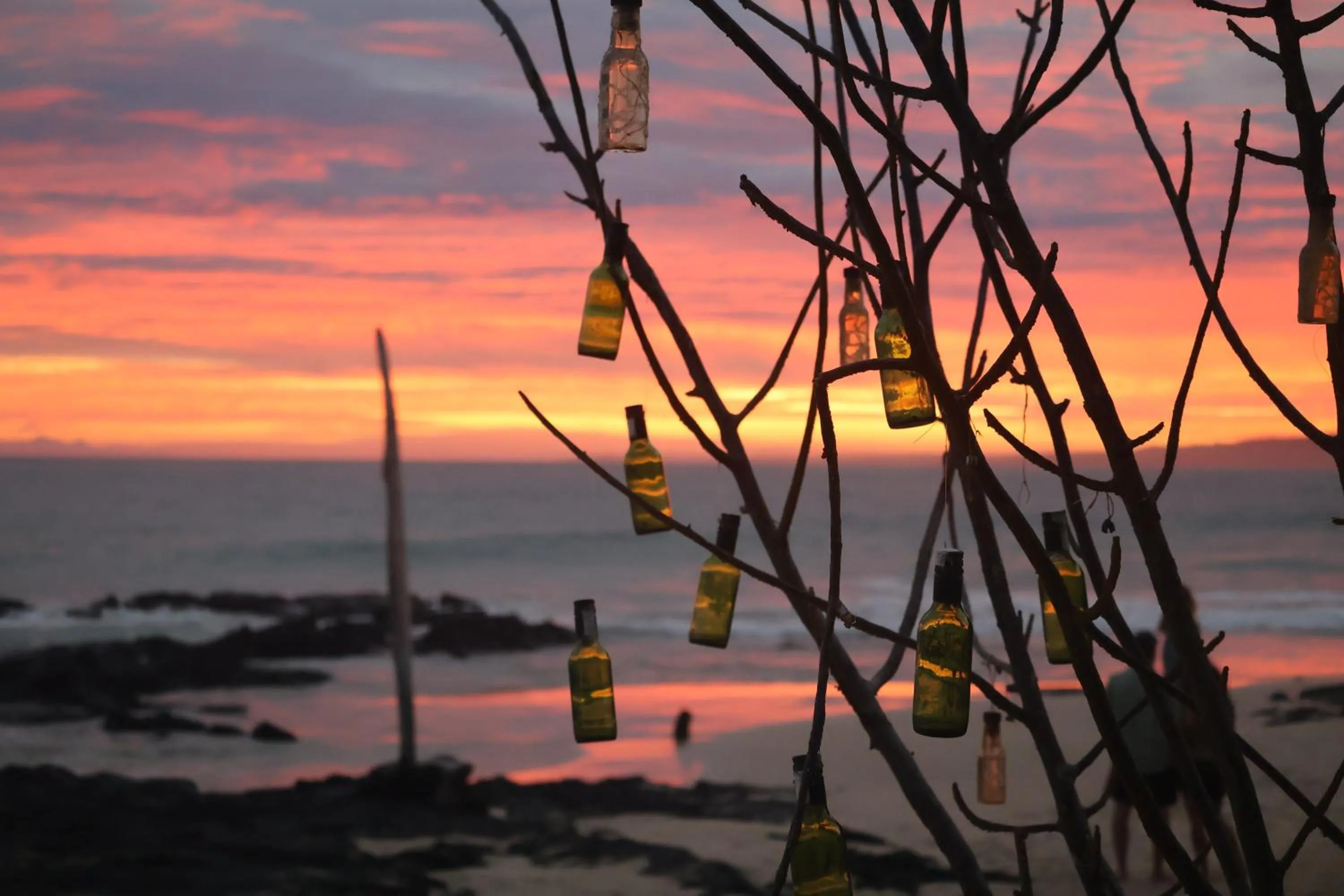 Beach in Hostal Galapagos by Bar de Beto