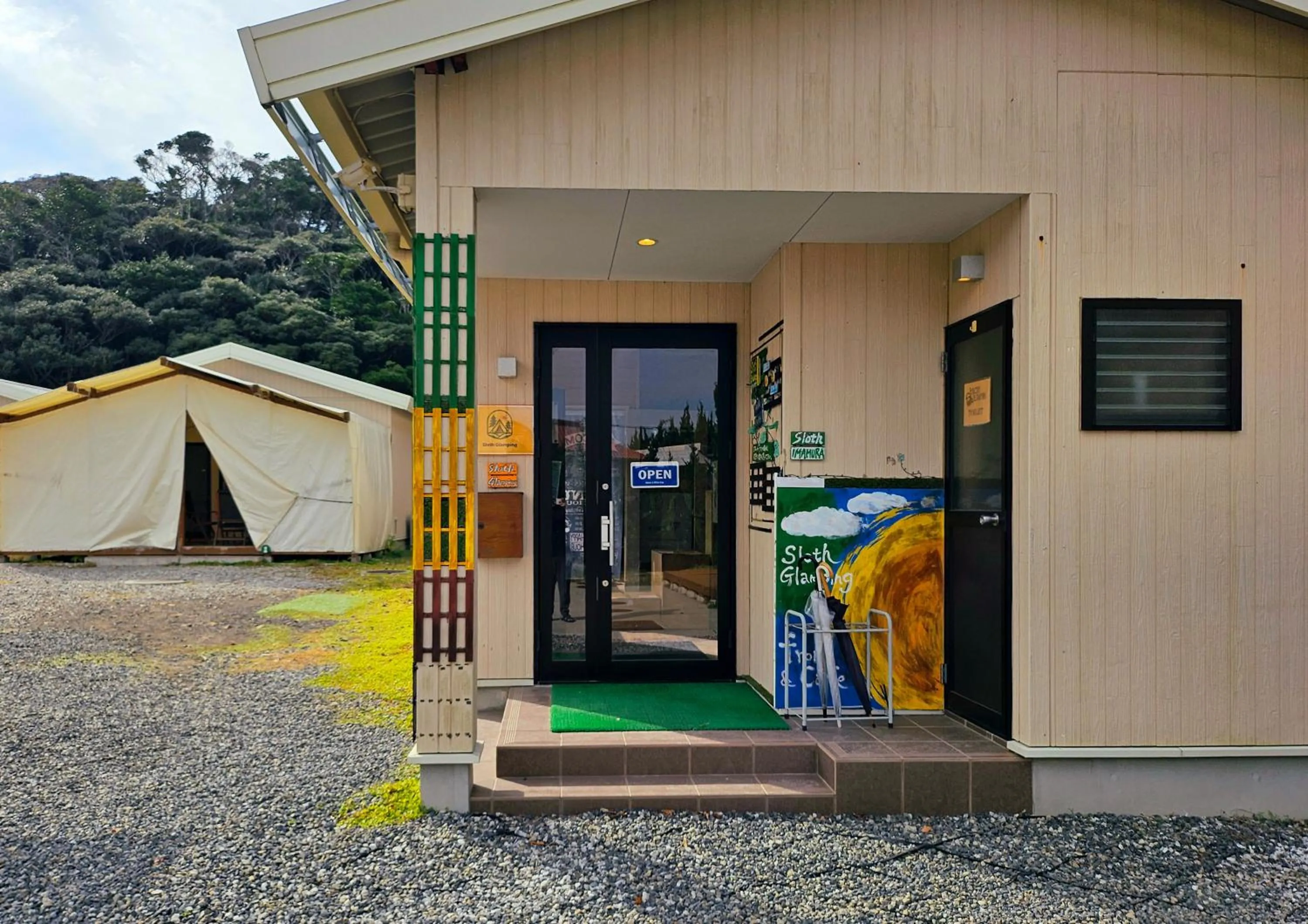 Property building in Sloth Glamping