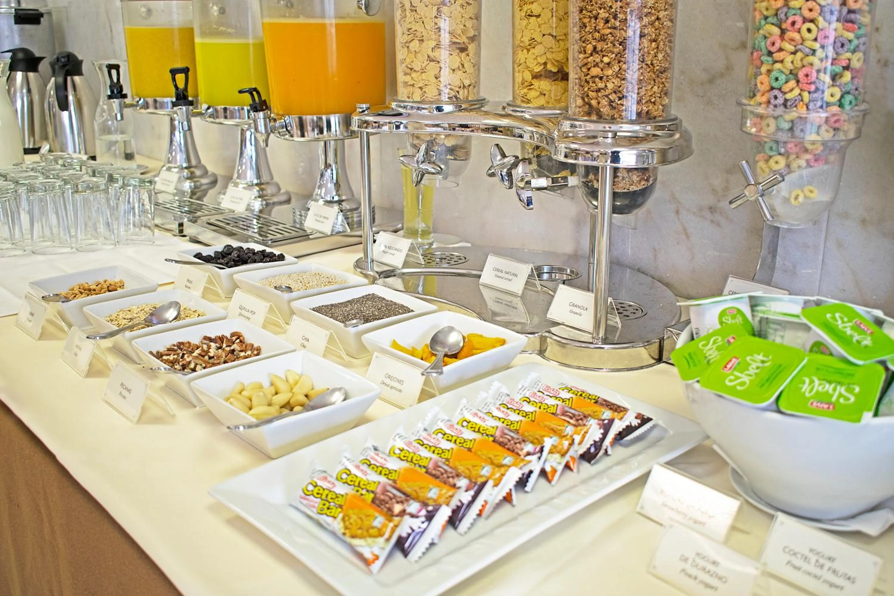 Buffet breakfast in Luxury Inkari Hotel