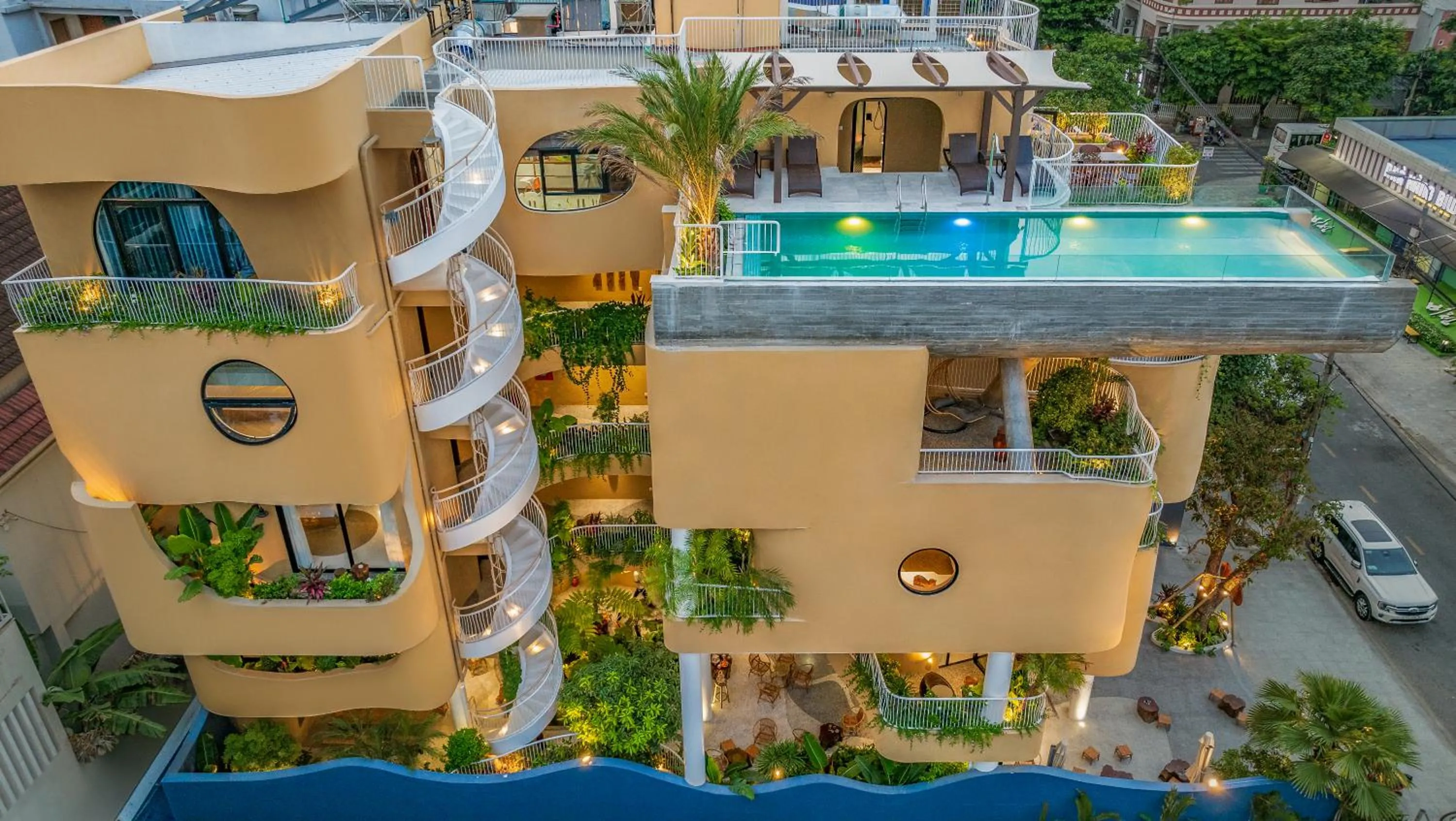 Property building in Saha Casa Boutique Hotel Da Nang