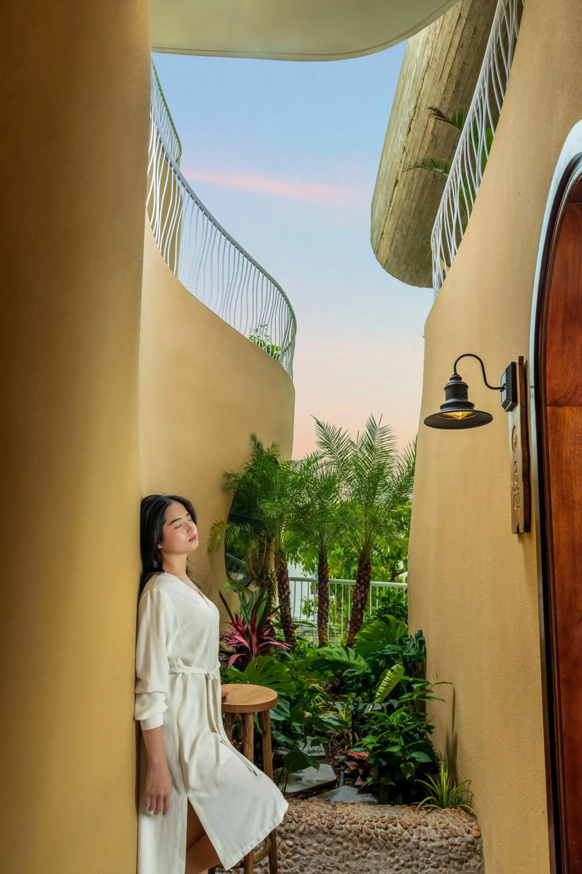Patio in Saha Casa Boutique Hotel Da Nang