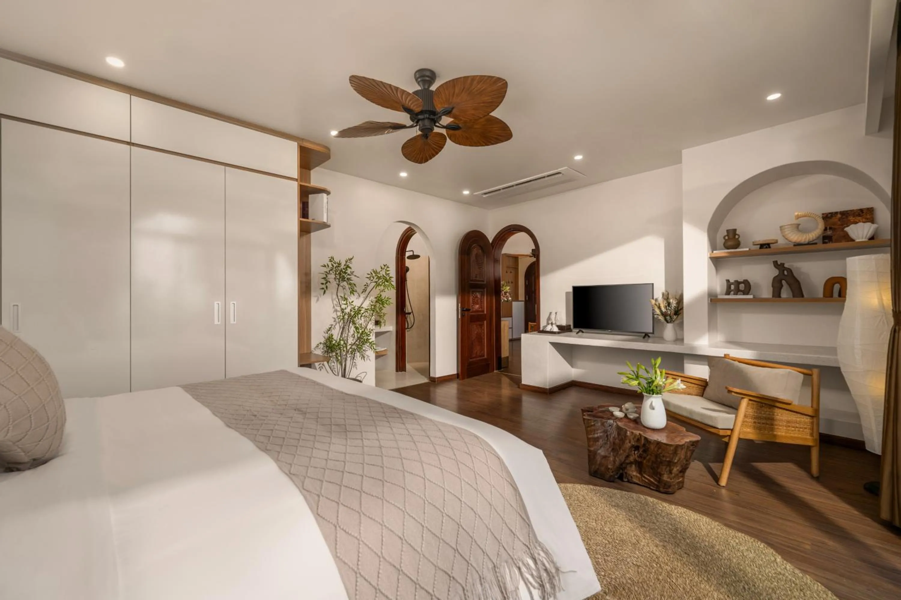 TV and multimedia, Bed in Saha Casa Boutique Hotel Da Nang