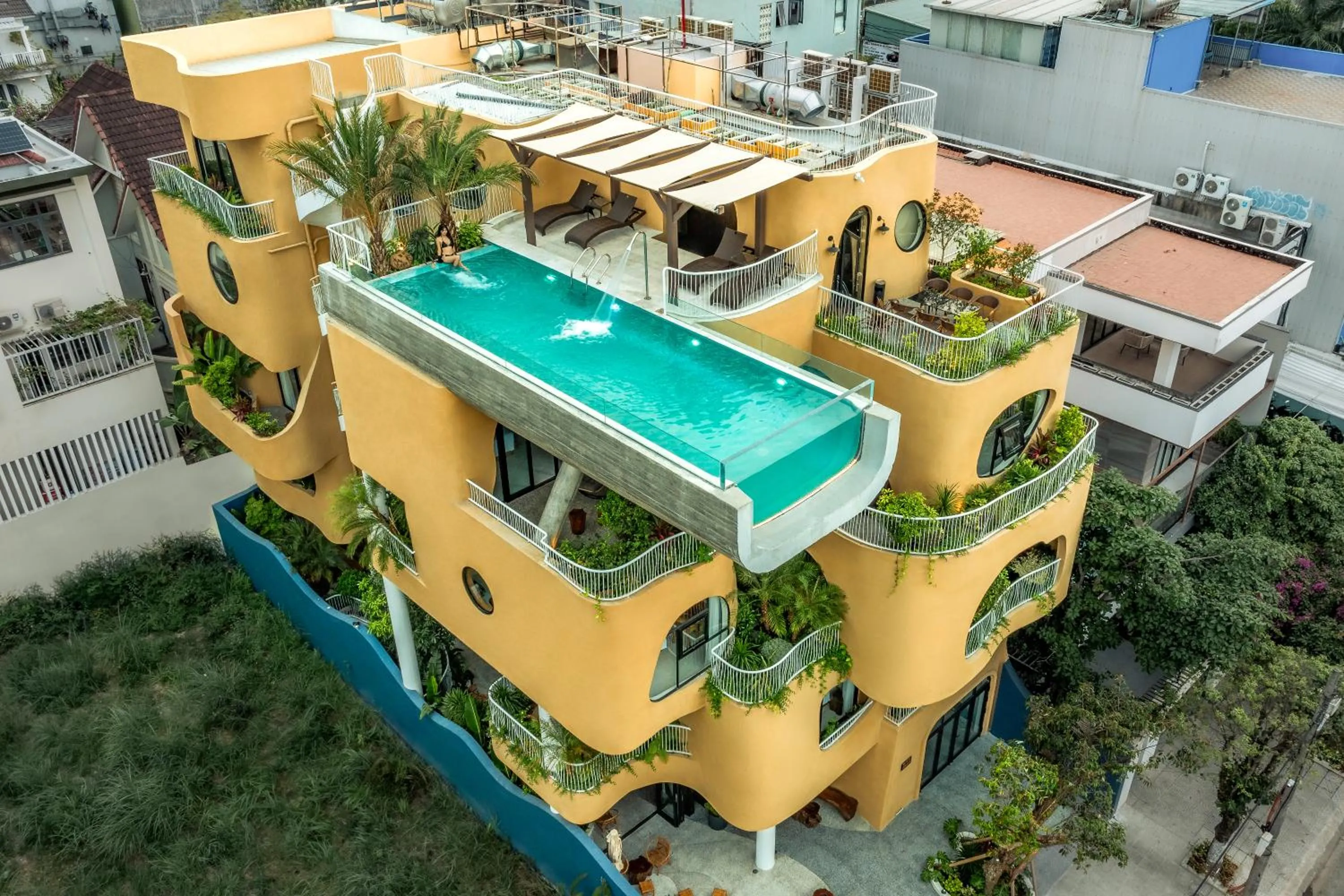 Property building in Saha Casa Boutique Hotel Da Nang