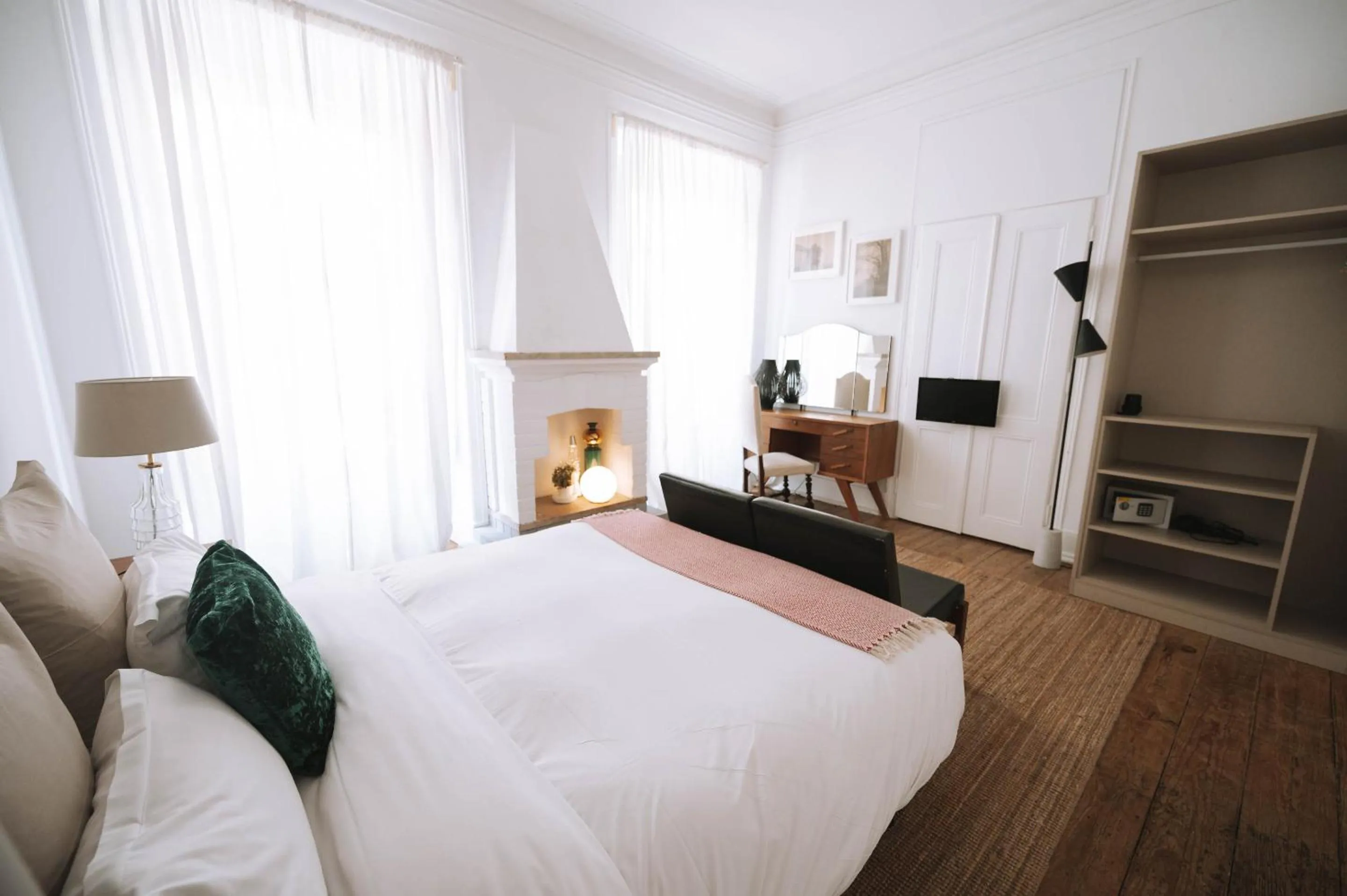 Bedroom, Bed in House Sao Bento