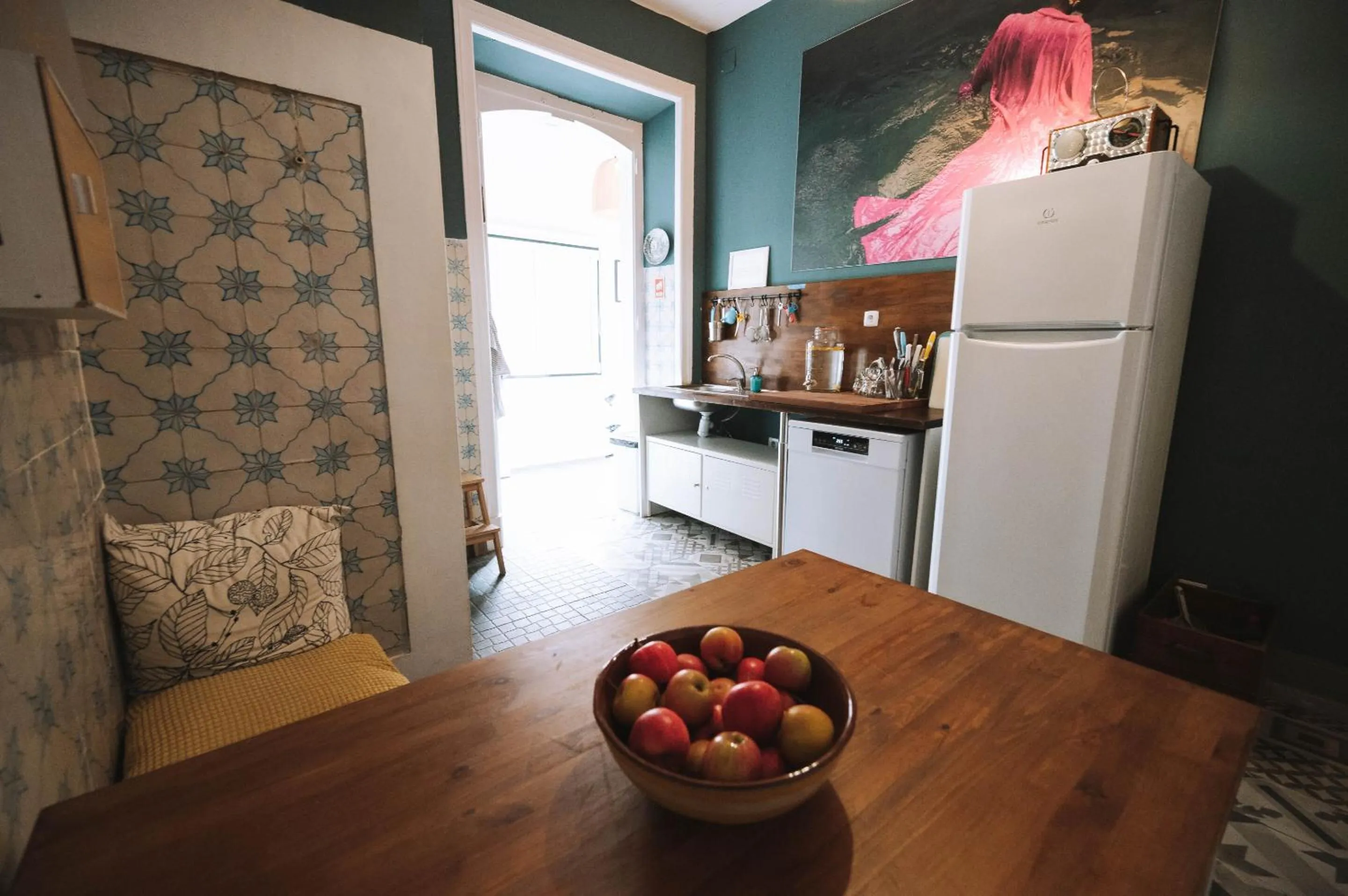 Kitchen or kitchenette in House Sao Bento