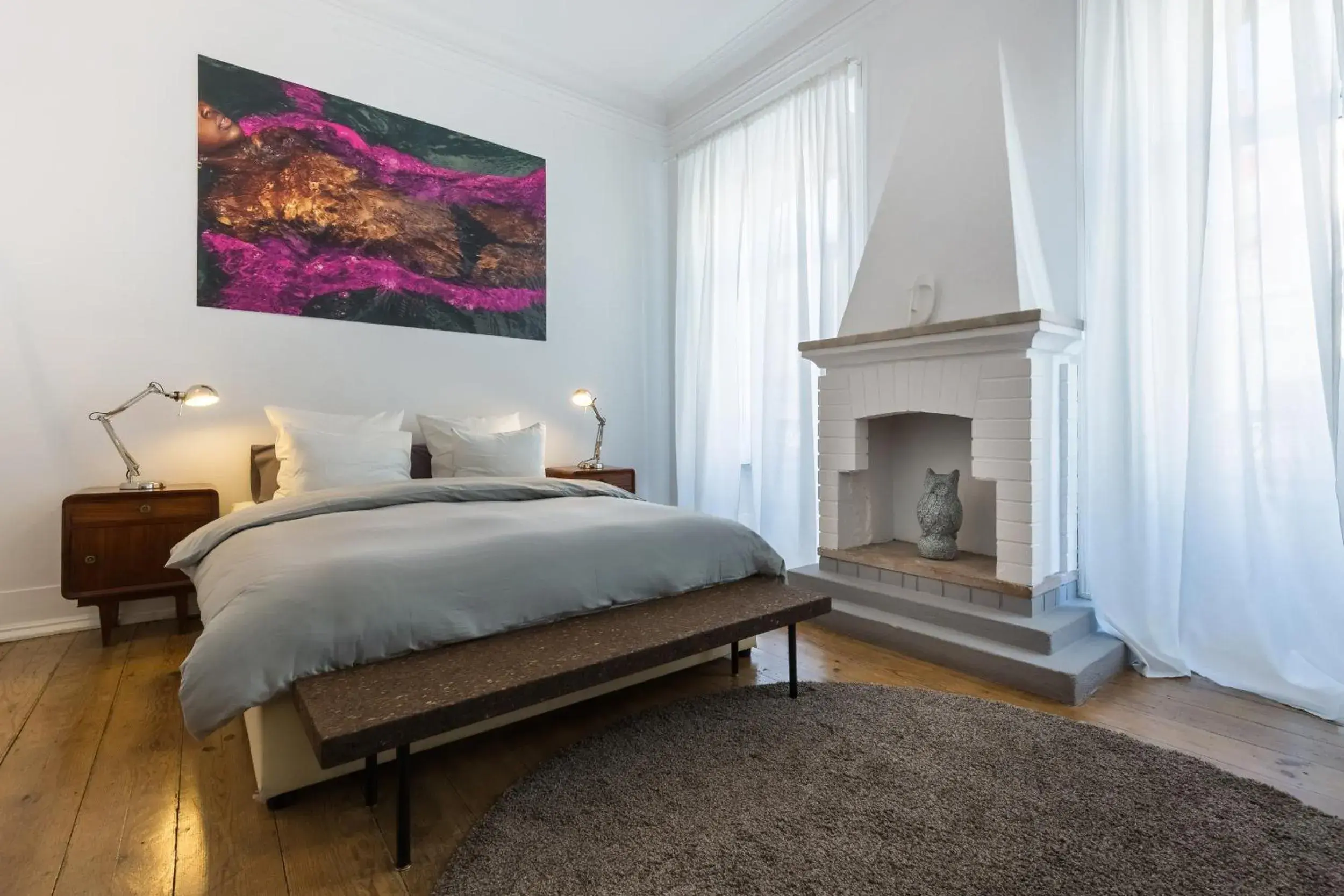 Double Room with Private External Bathroom in House Sao Bento Double Room with Private External Bathroom in House Sao Bento