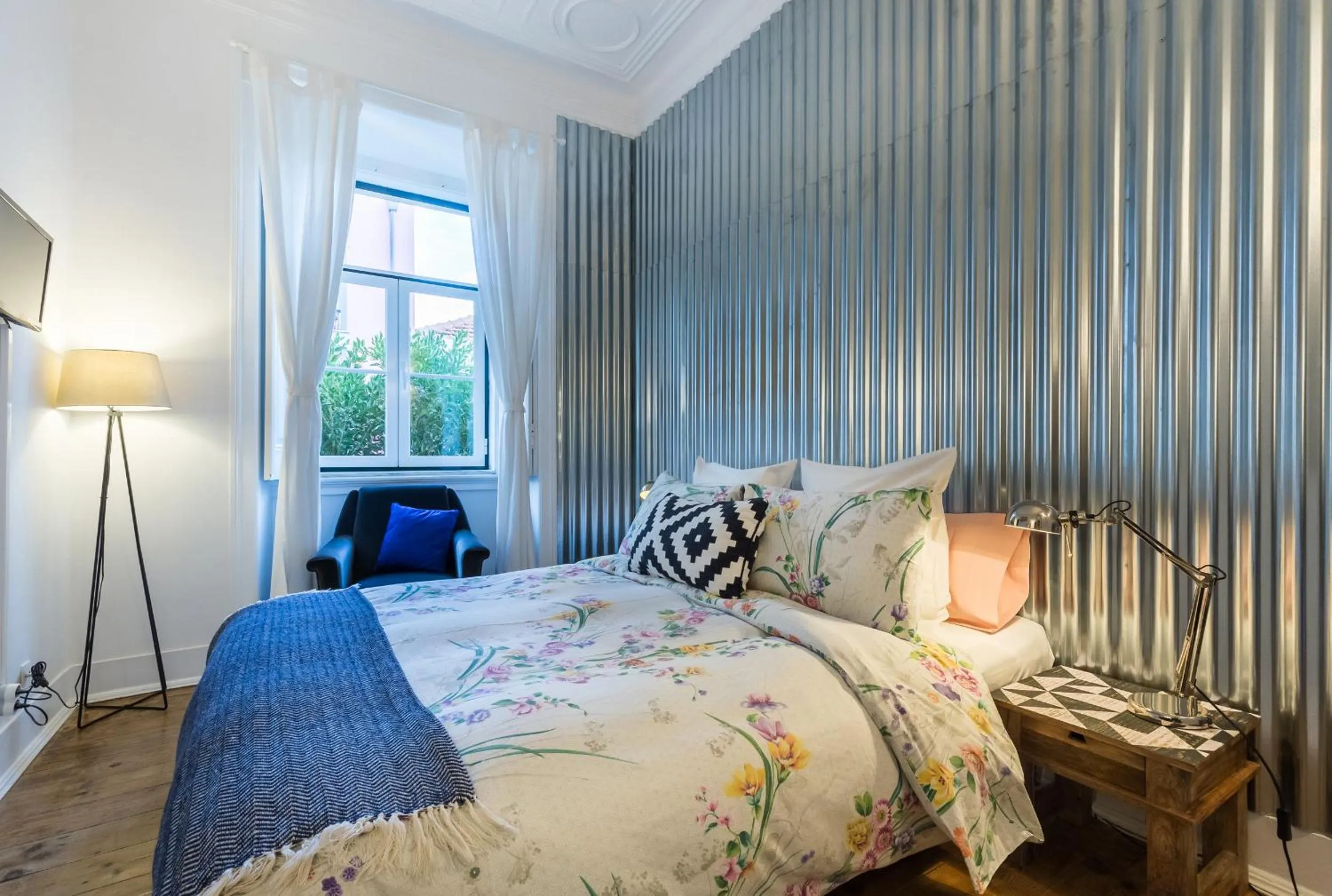 Bedroom, Bed in House Sao Bento