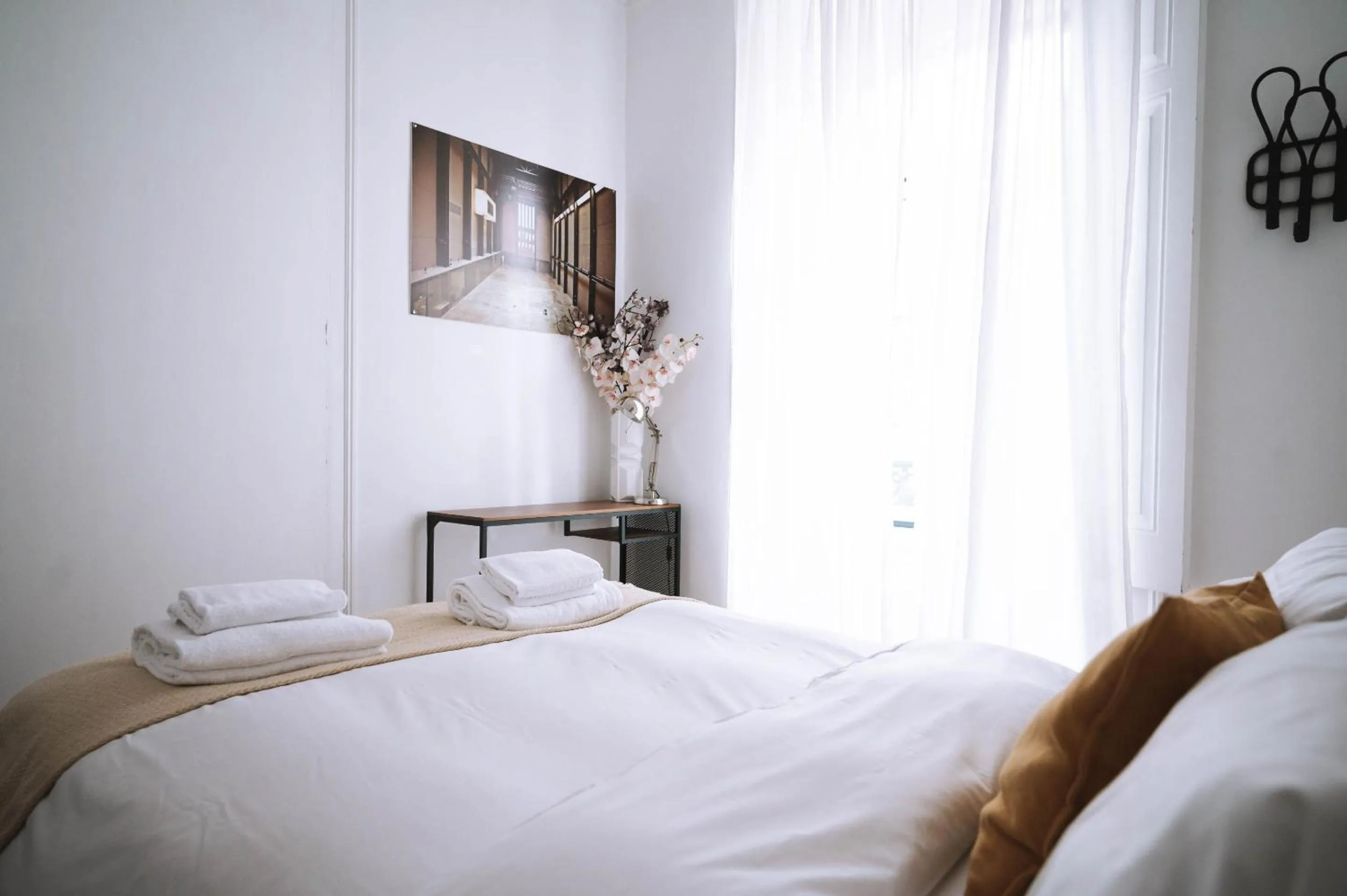 Bedroom, Bed in House Sao Bento
