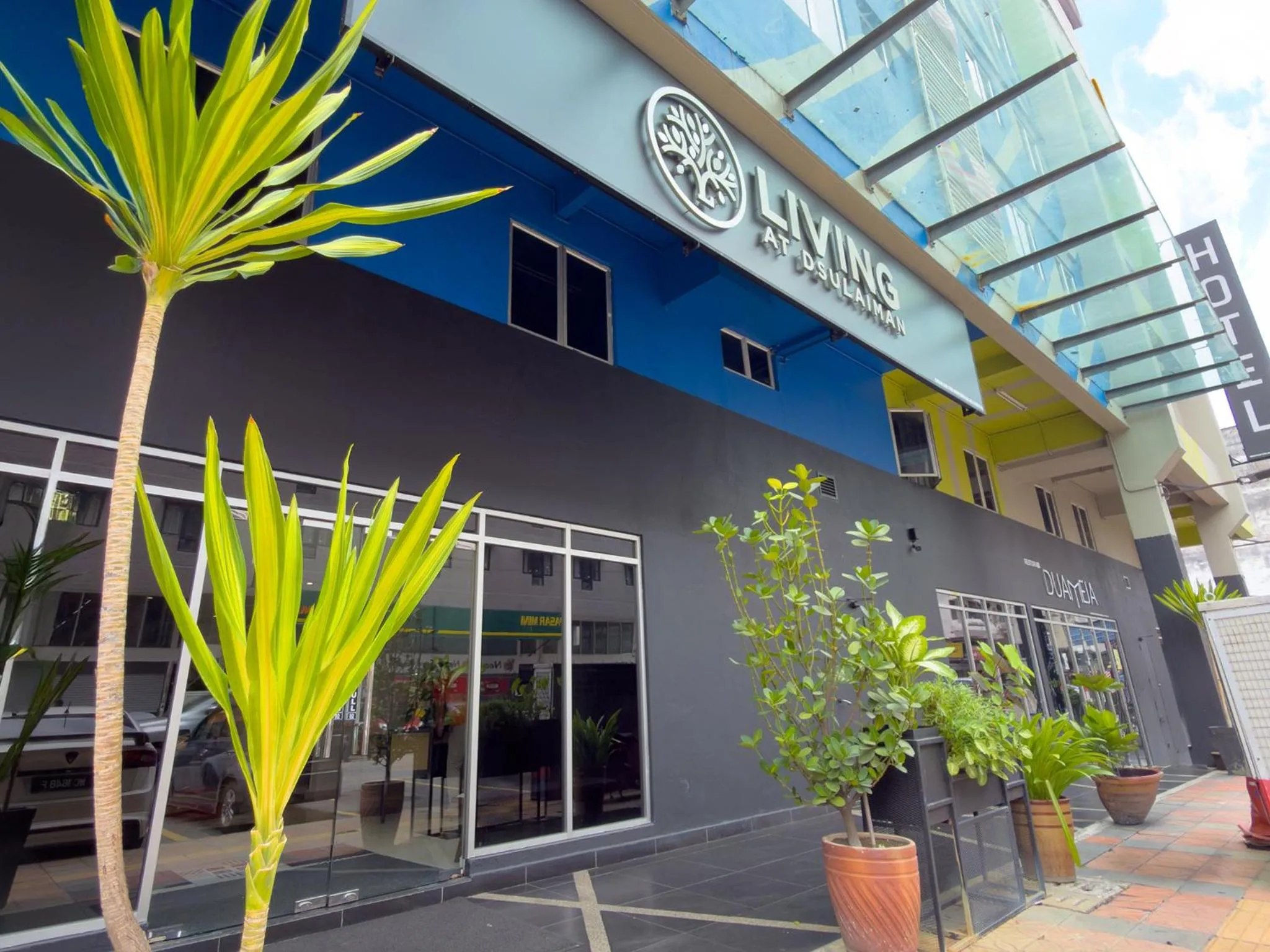 Property building in Living At DSulaiman Hotel