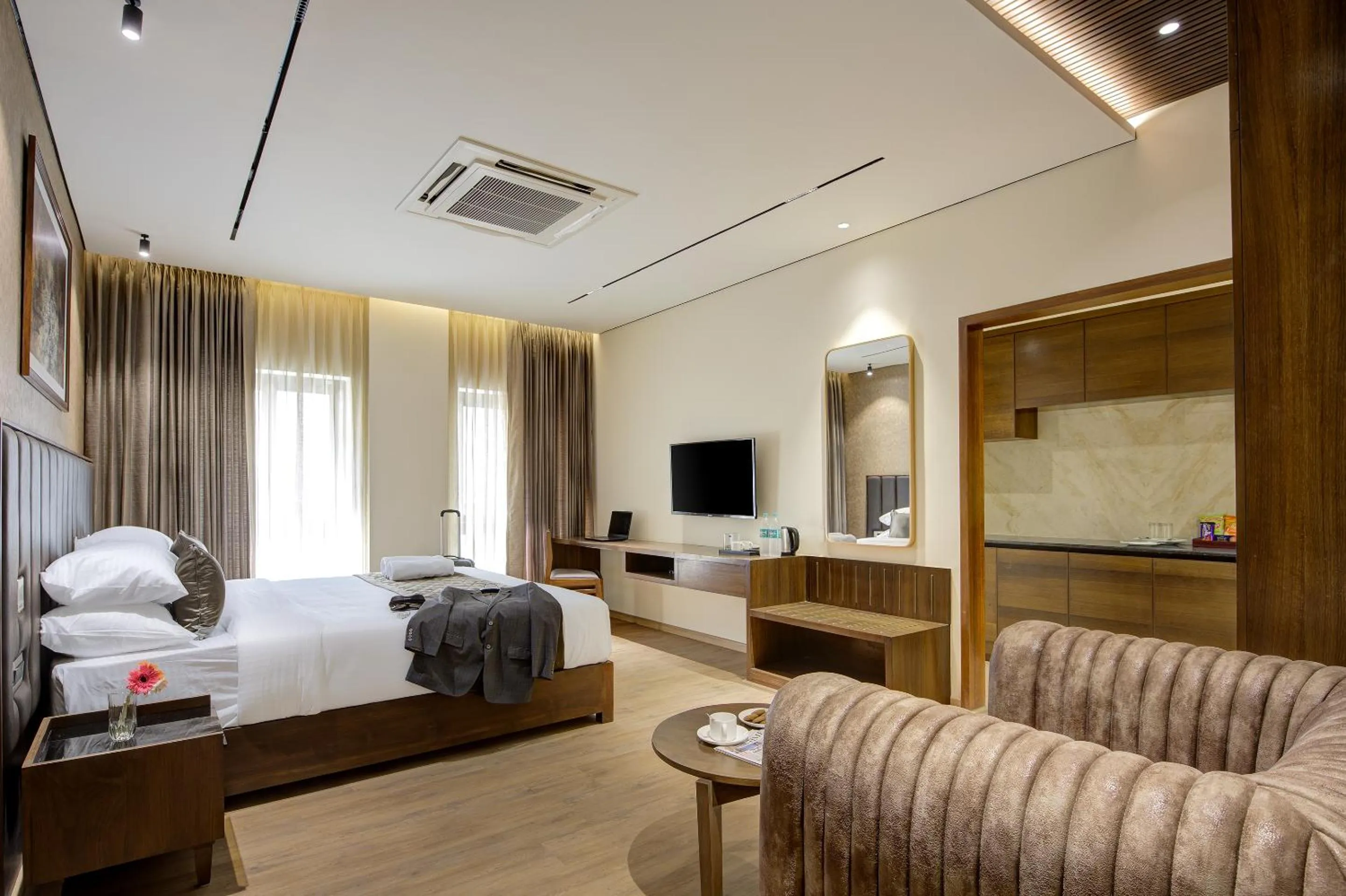 Photo of the whole room, Bed in Lance 21 - Ashok Nagar