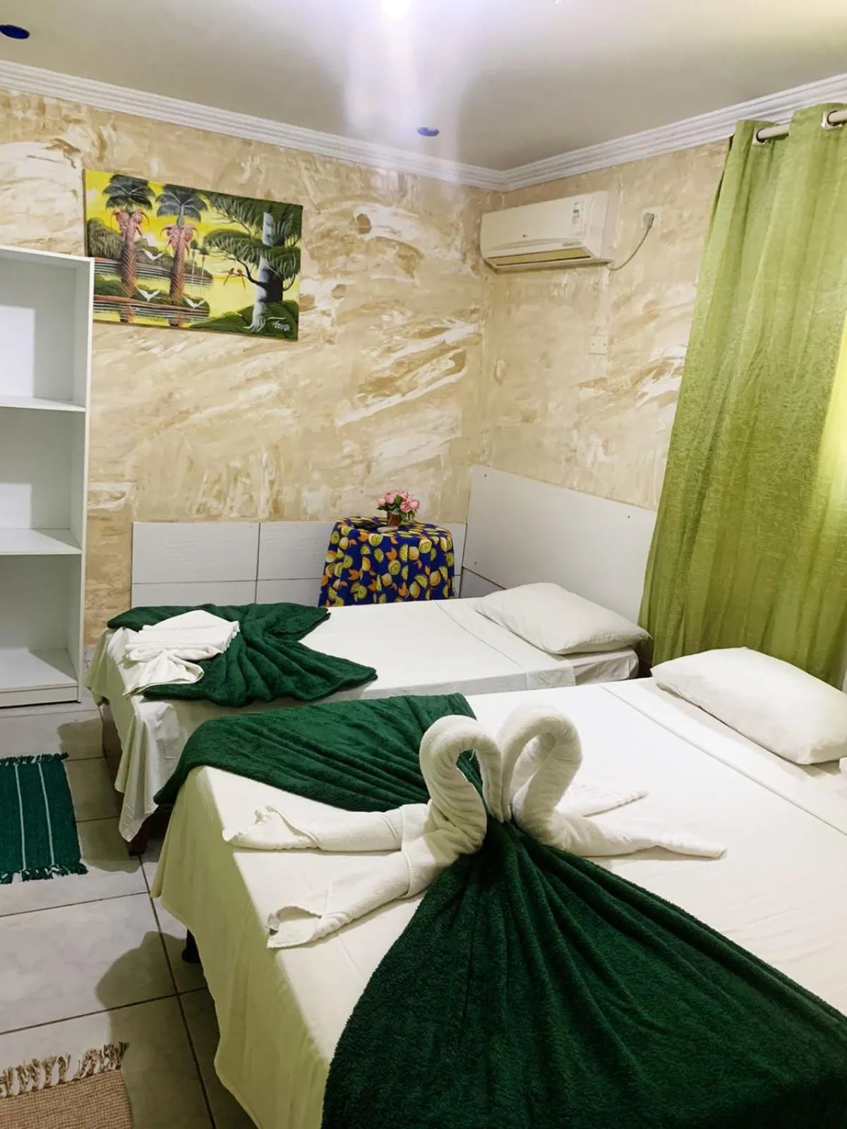 Bed in Pousada Casa Porto