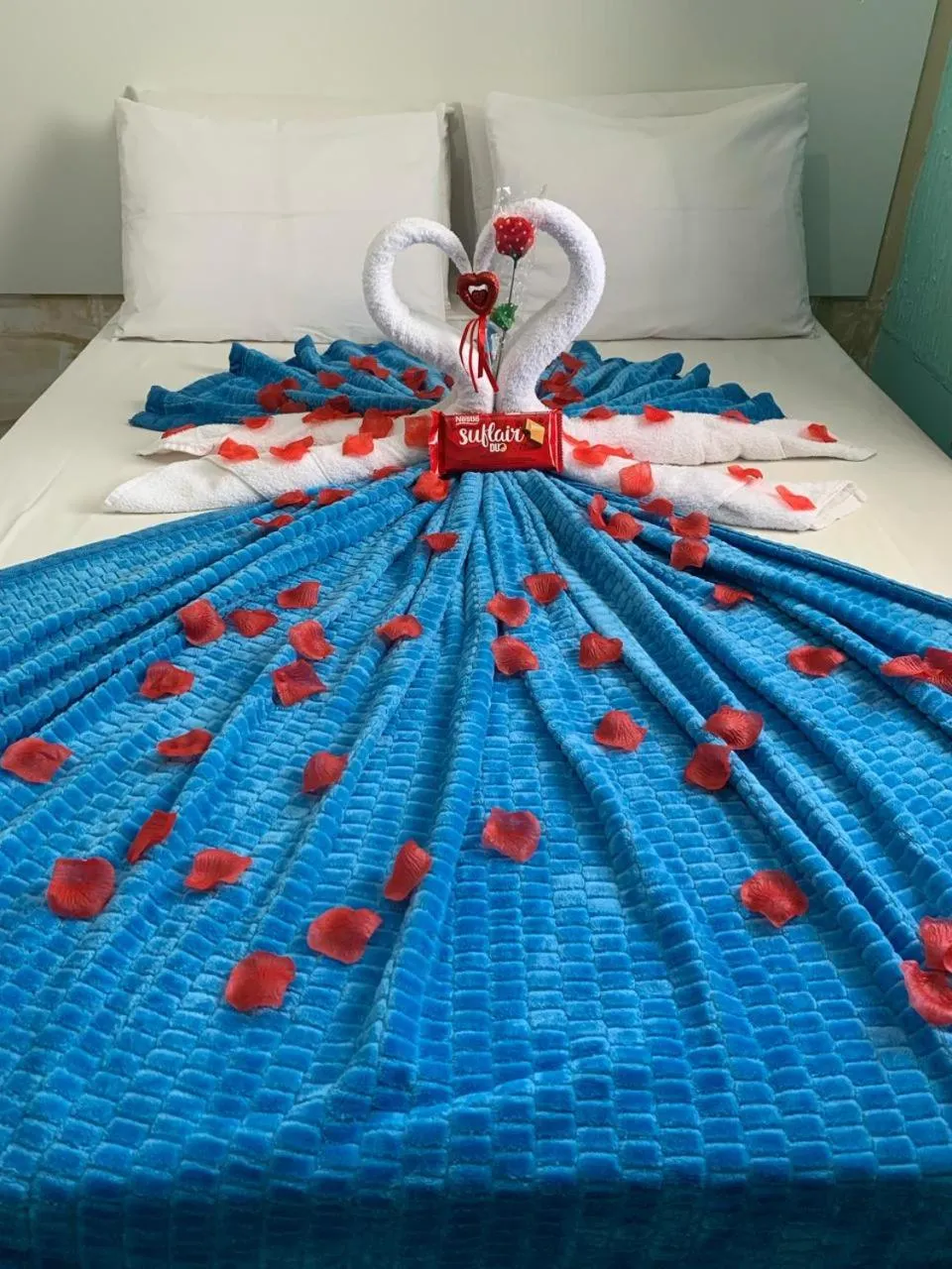 Bed in Pousada Casa Porto