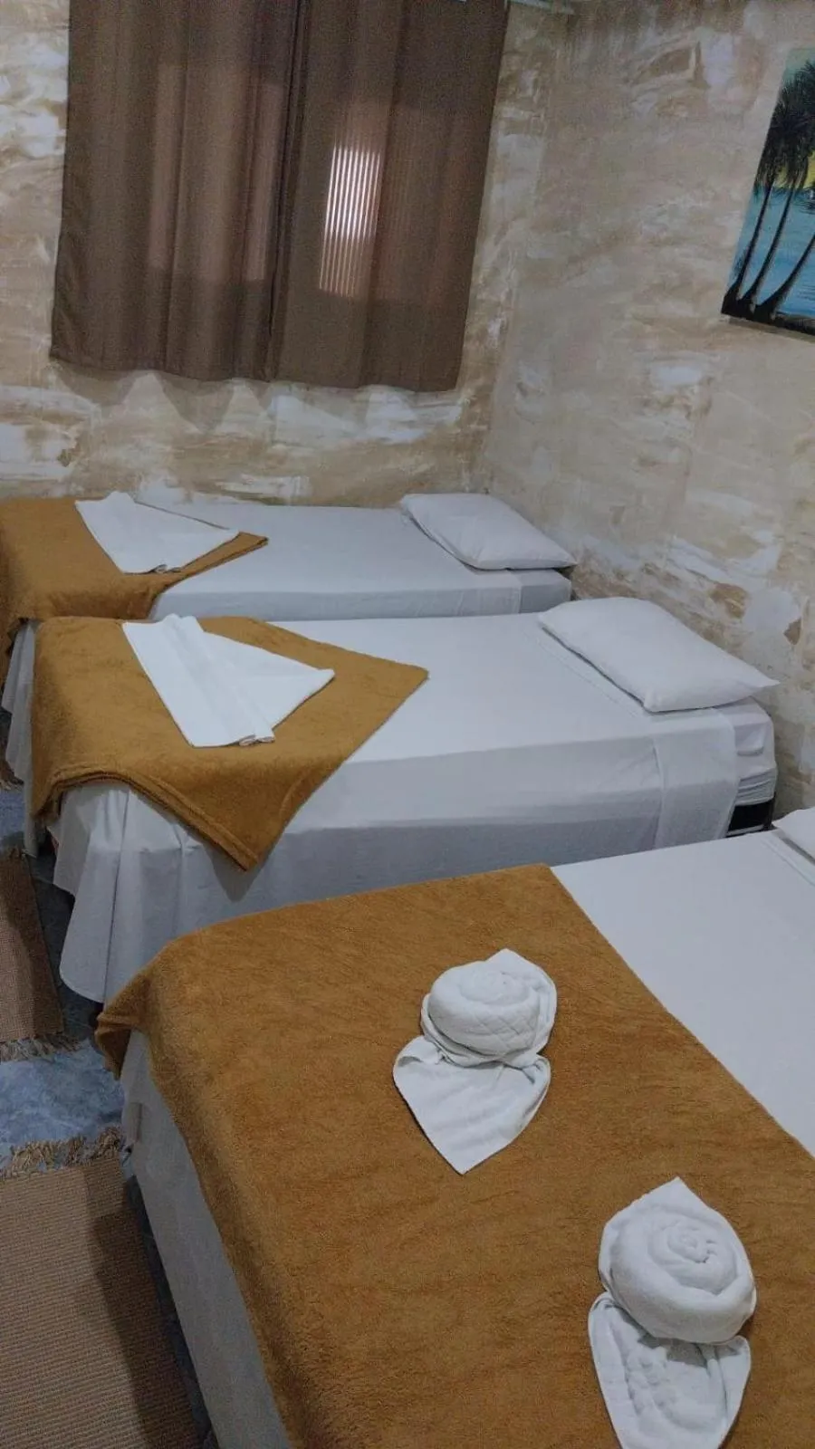 Bed in Pousada Casa Porto