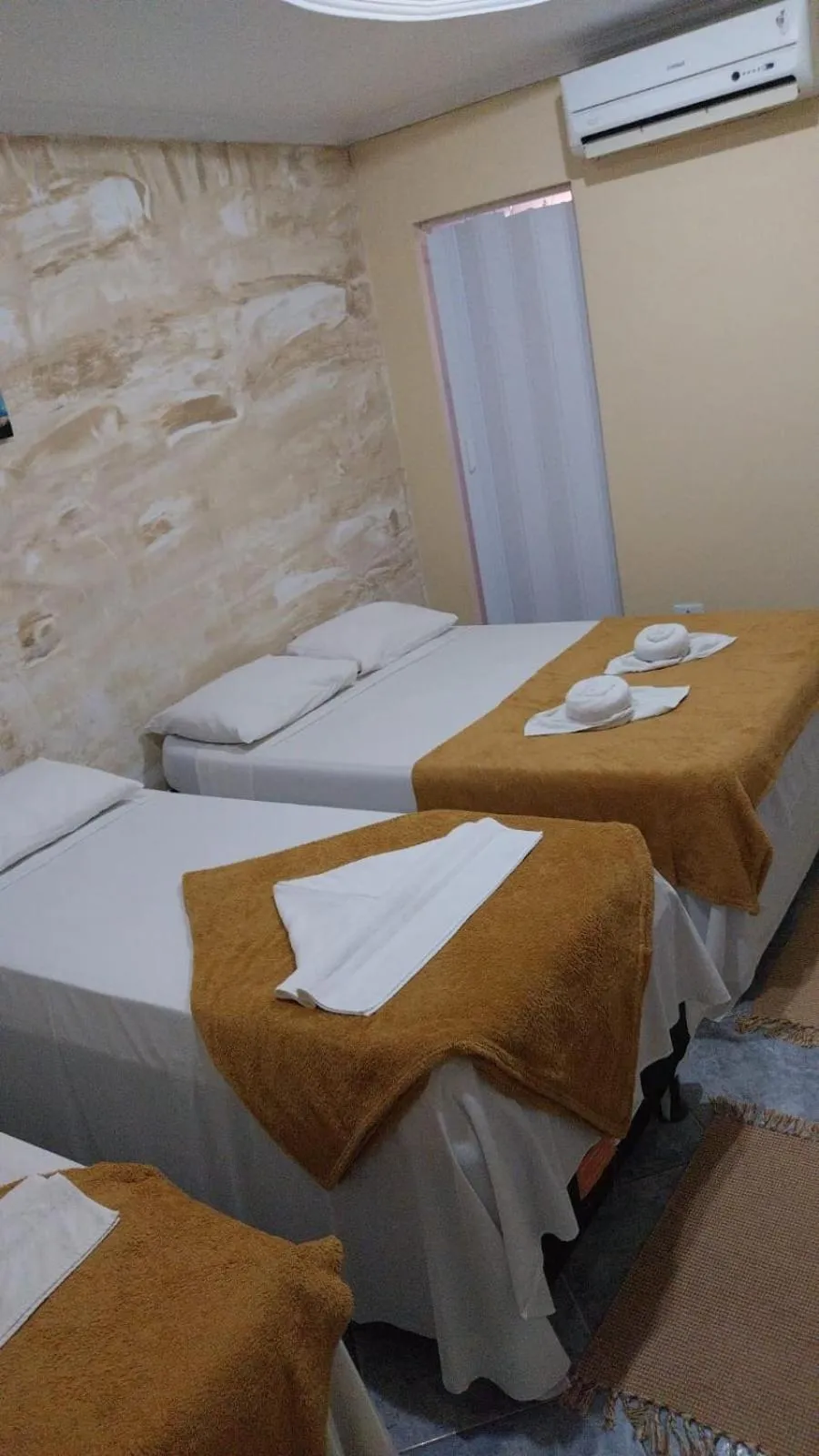 Bed in Pousada Casa Porto