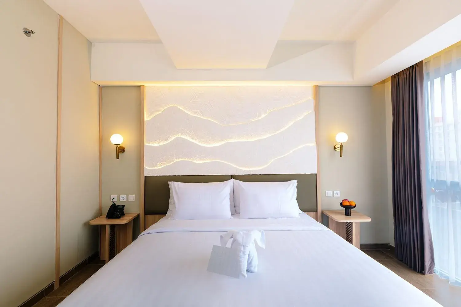 Bed in 1O1 STYLE Yogyakarta Malioboro Bed in 1O1 STYLE Yogyakarta Malioboro