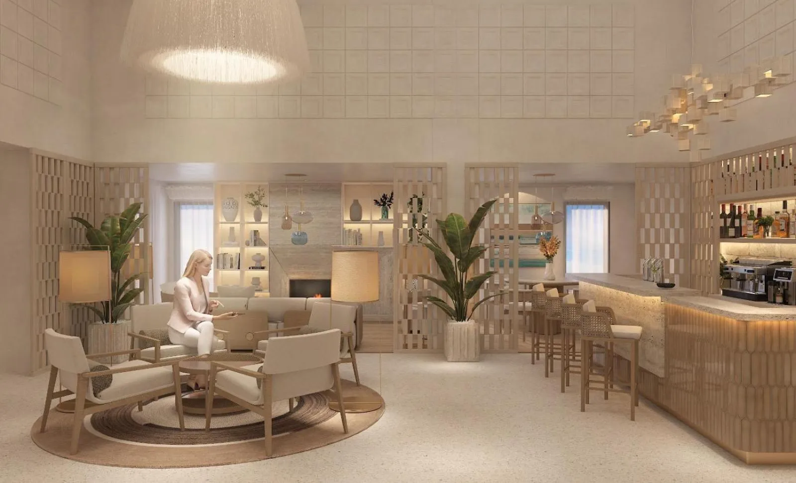 Living room in Ruins Luxury Resort - Adults Only