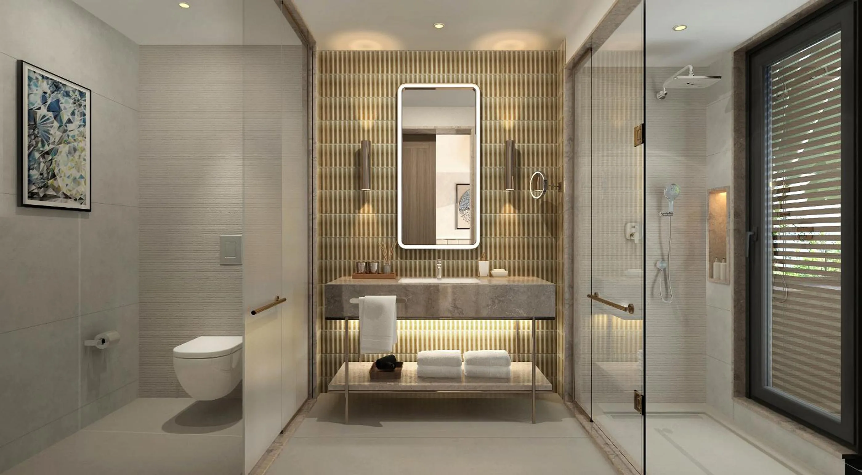 Shower in Ruins Luxury Resort - Adults Only