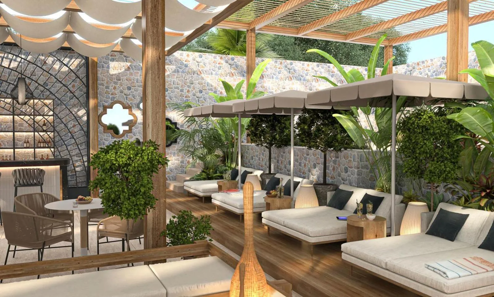 Lounge or bar in Ruins Luxury Resort - Adults Only