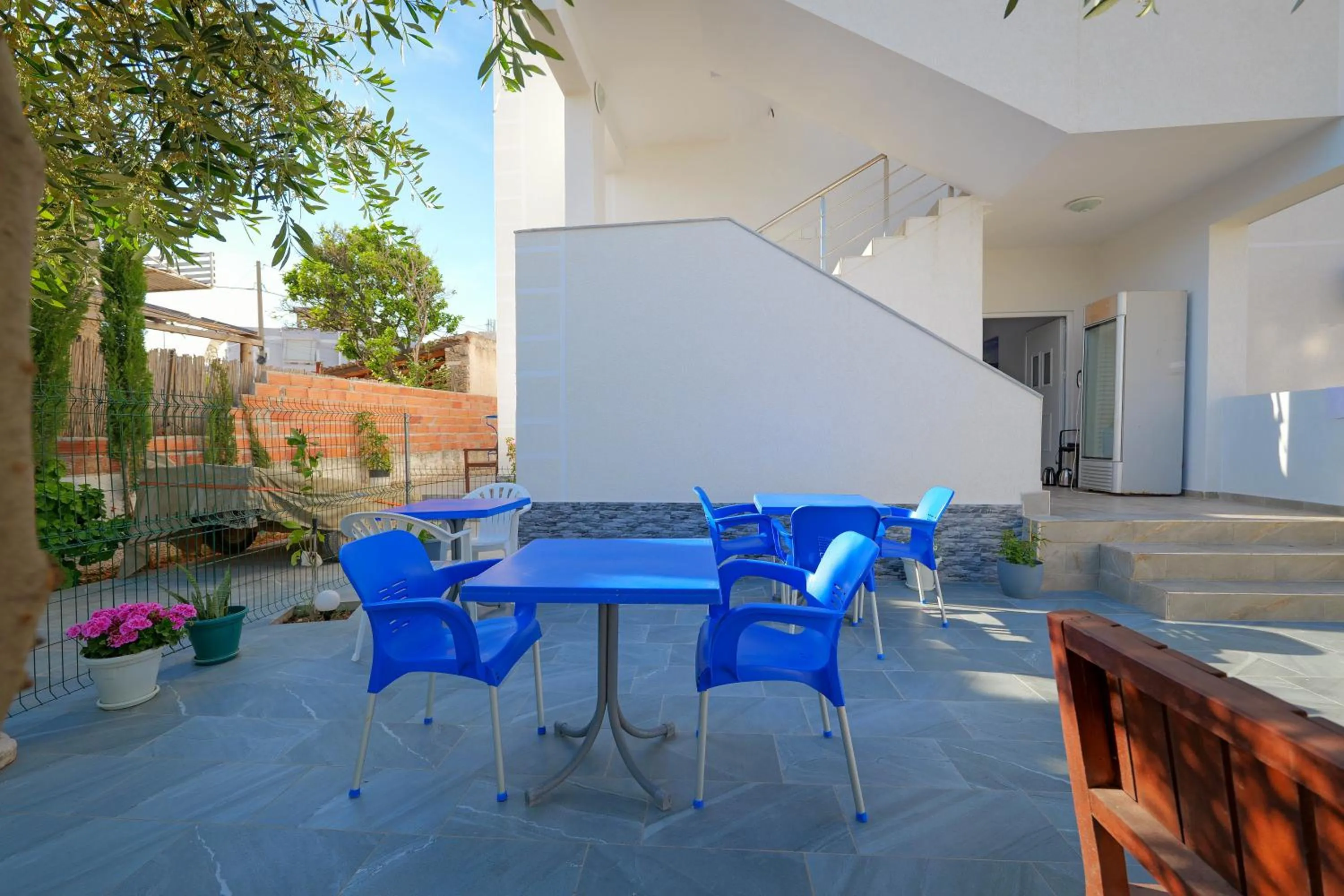 Seating area in Central Garden Sofia 1- Free Parking